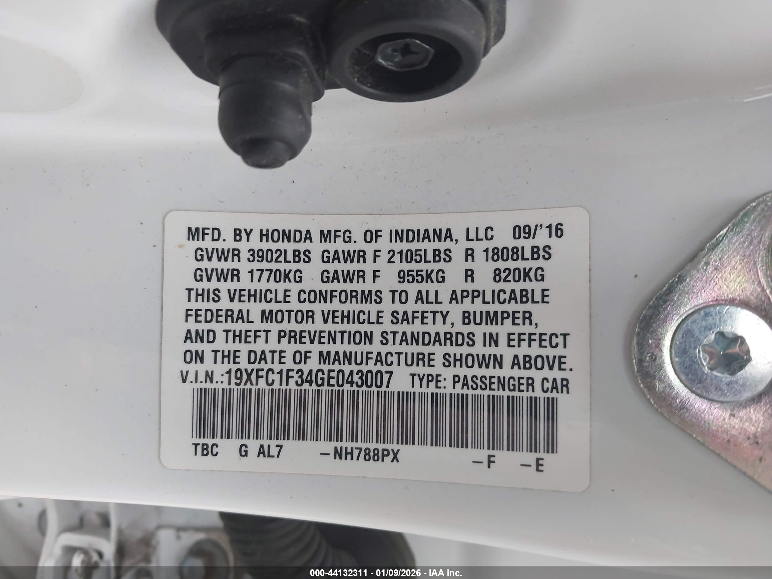 HONDA CIVIC image 9
