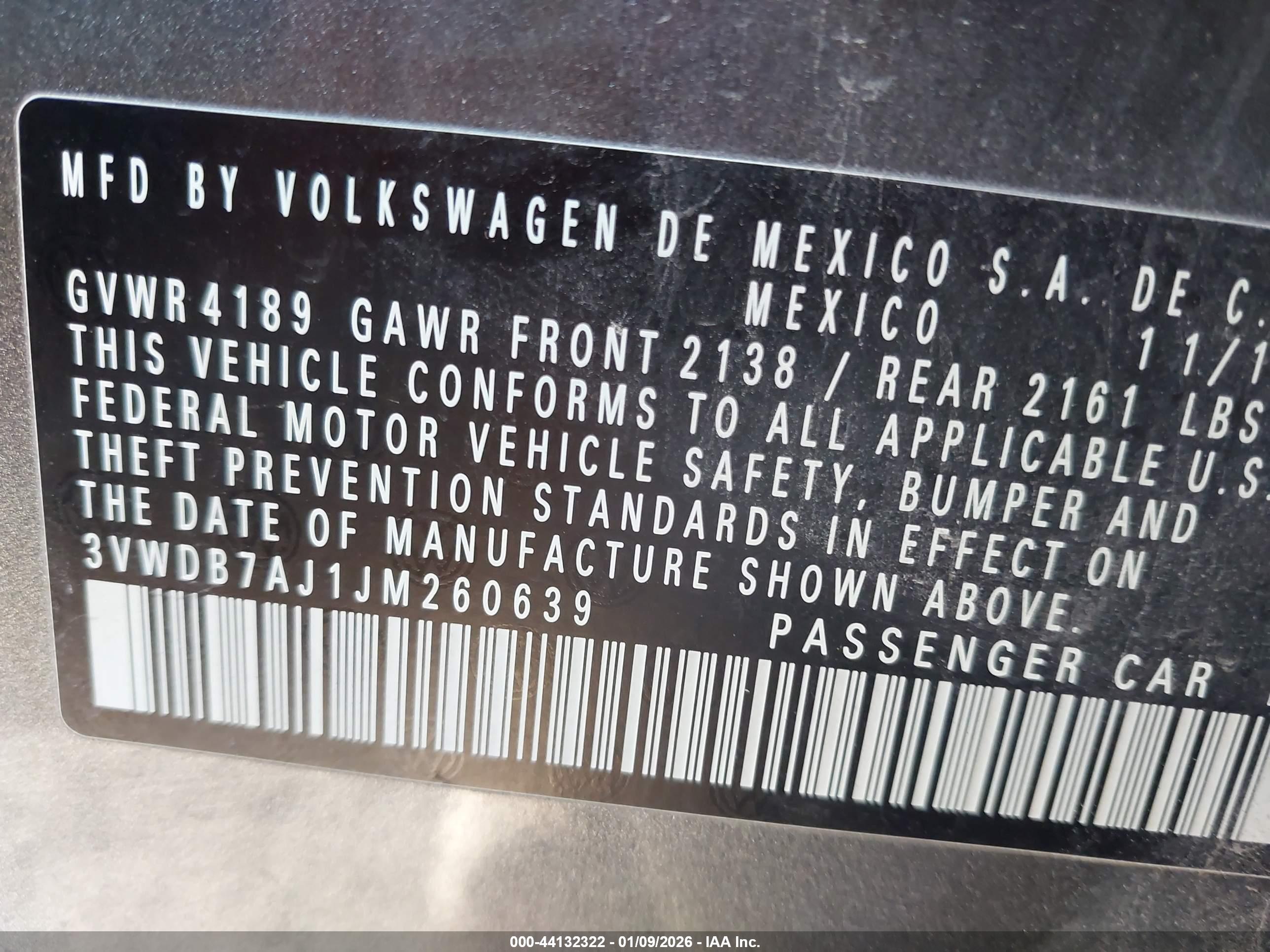 VOLKSWAGEN JETTA image 9