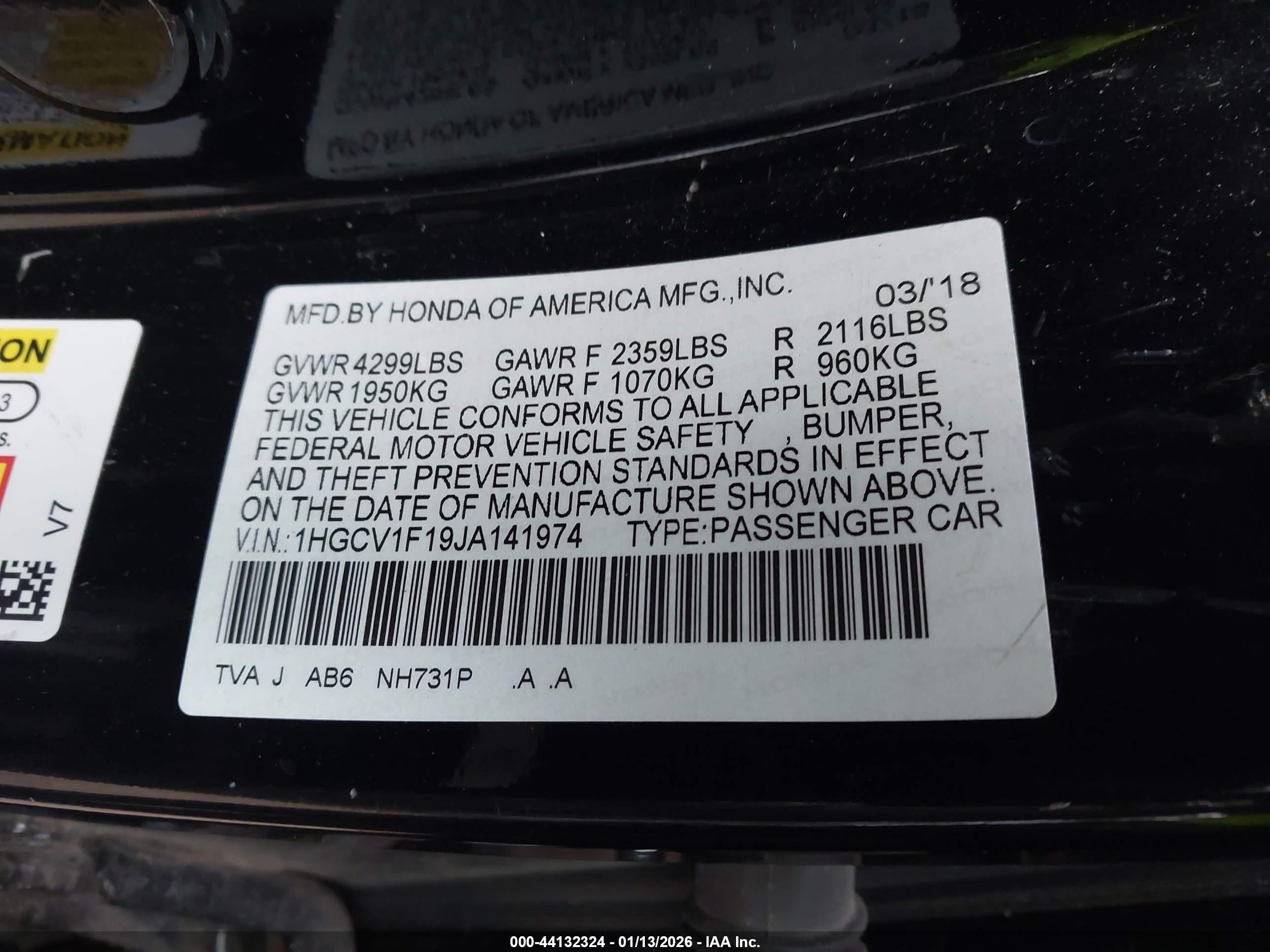 HONDA ACCORD image 9