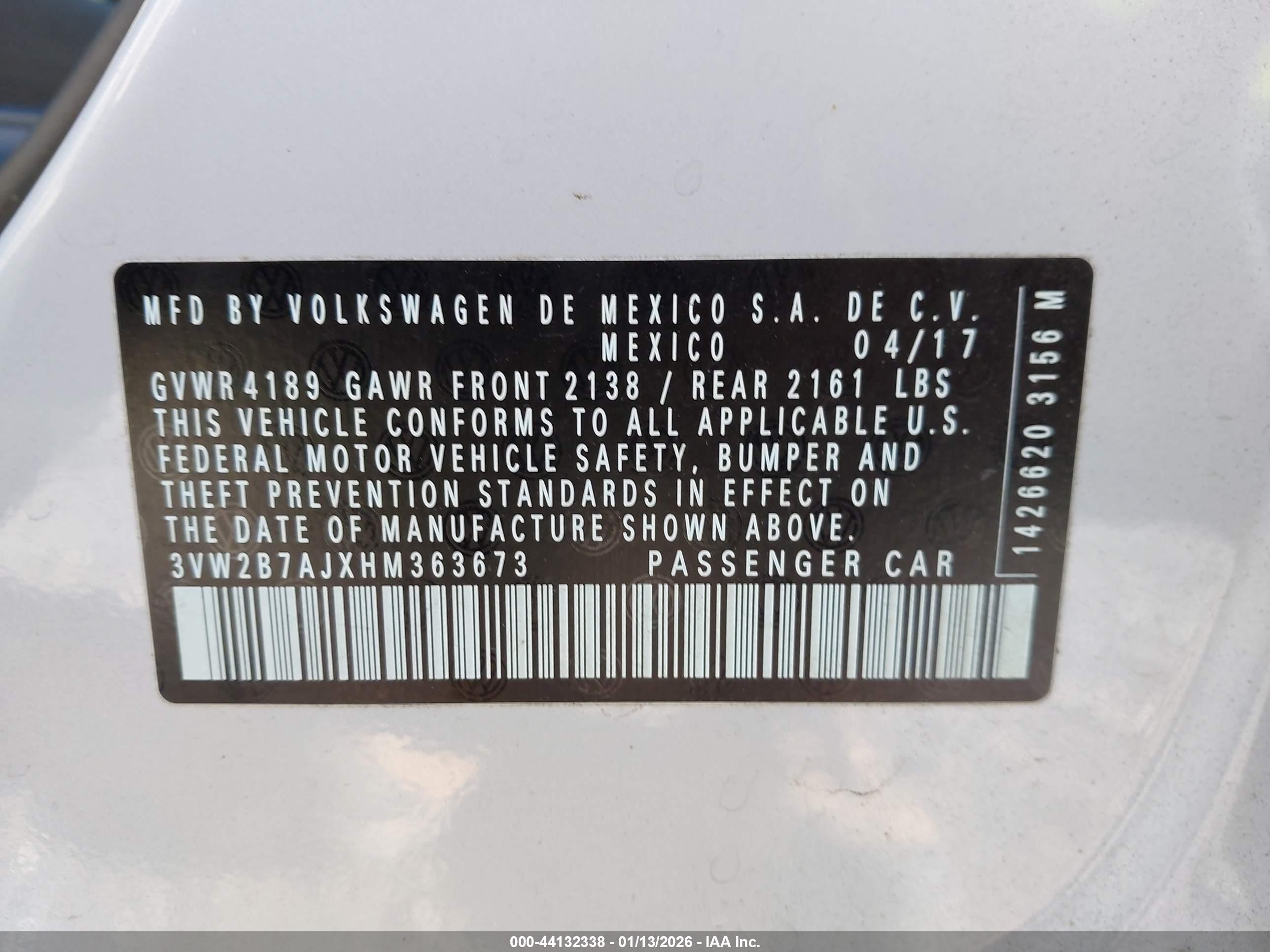 VOLKSWAGEN JETTA image 9