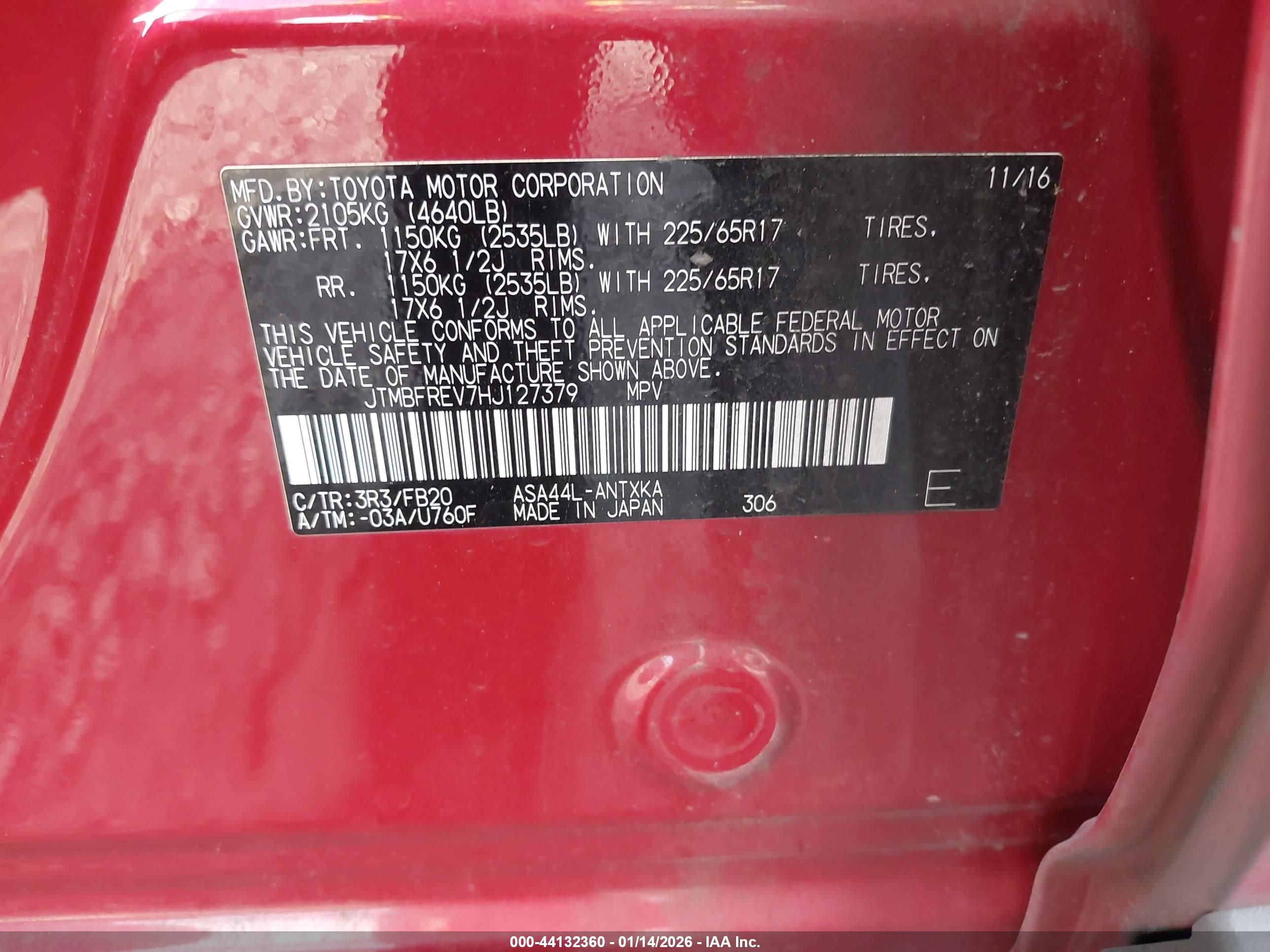 TOYOTA RAV4 image 9