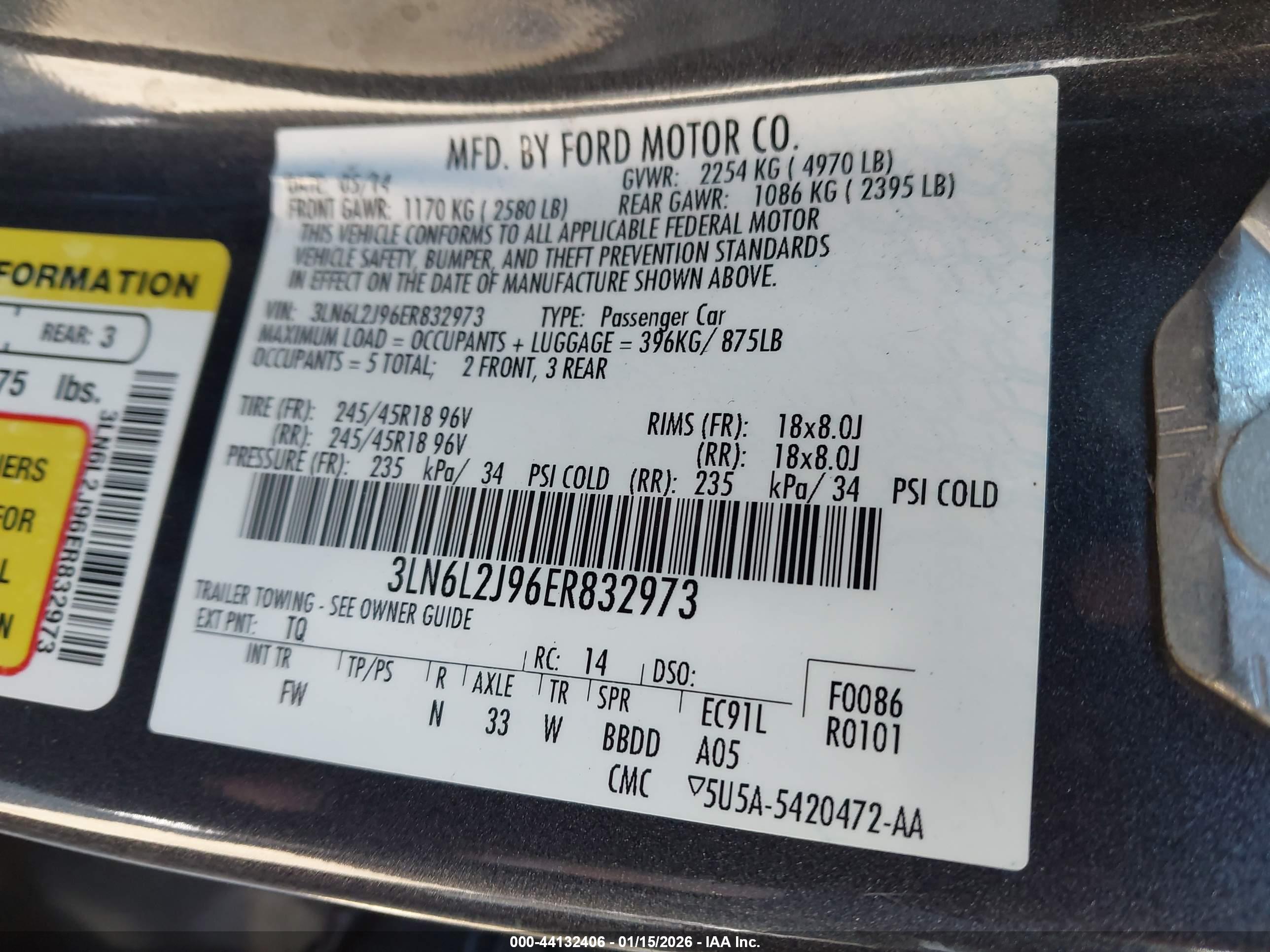 LINCOLN MKZ image 9