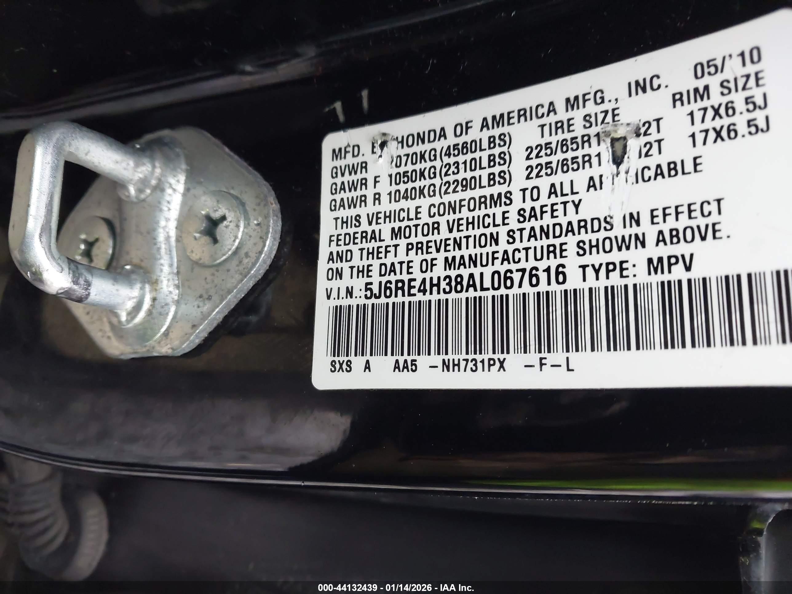 HONDA CR-V image 9