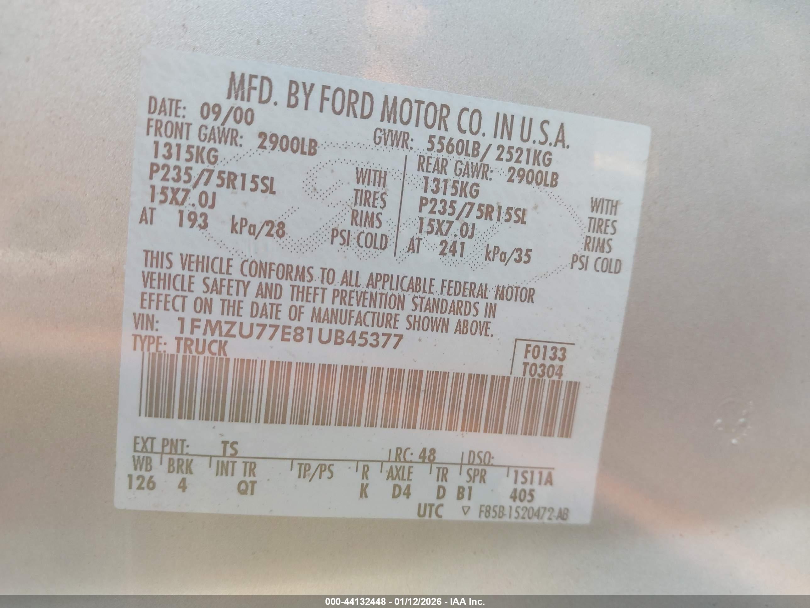 FORD EXPLORER image 9