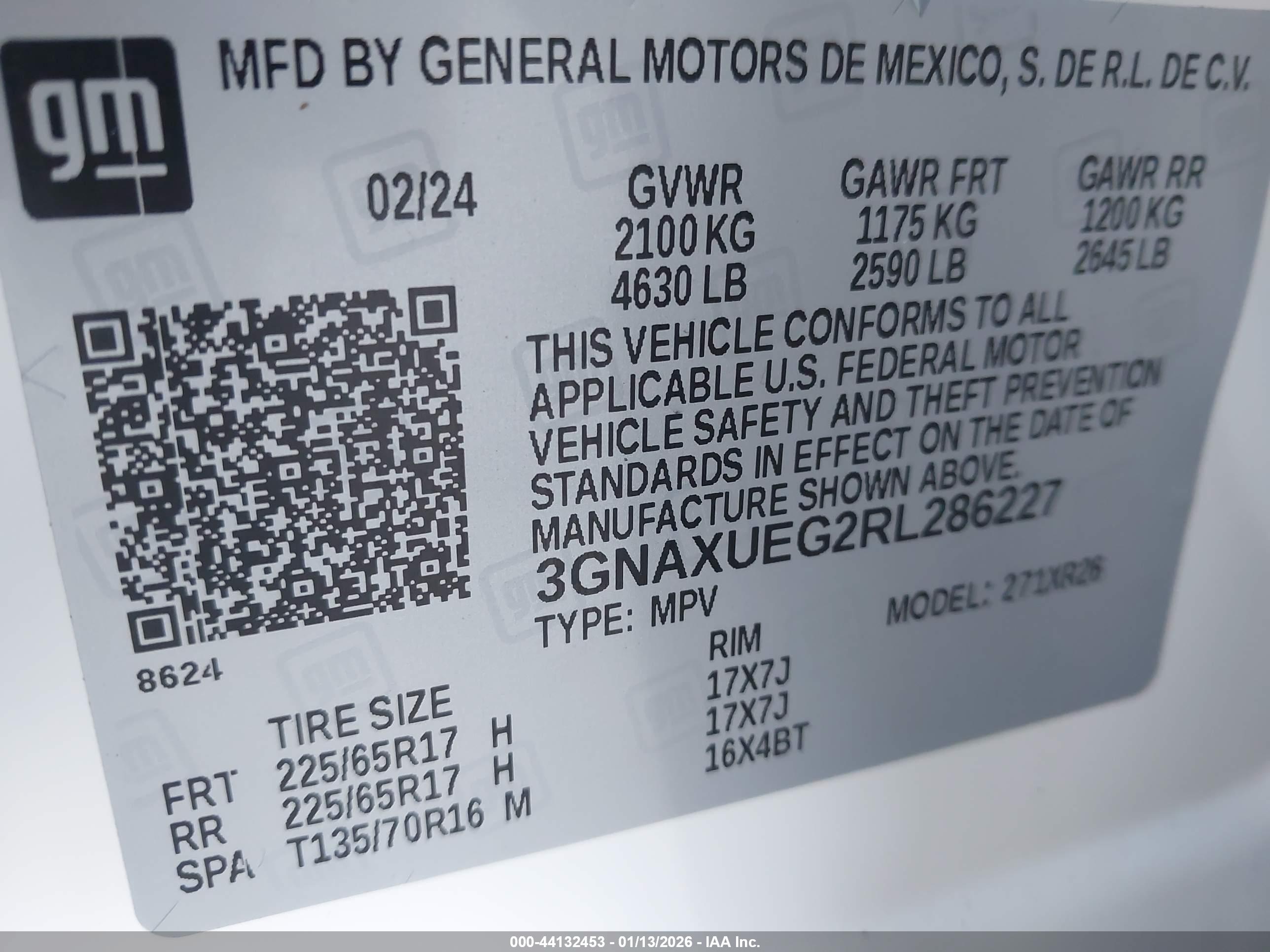 CHEVROLET EQUINOX image 9