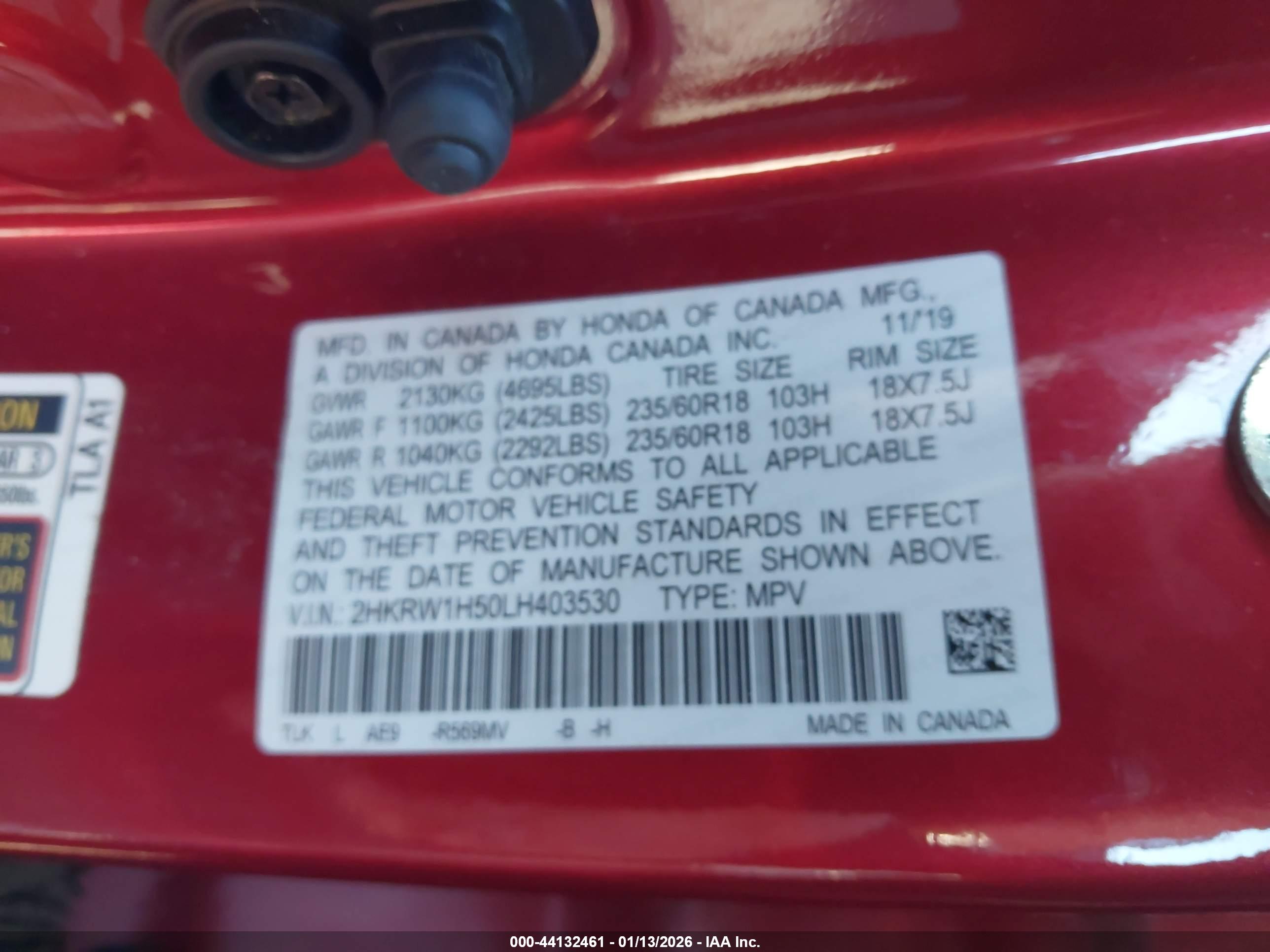 HONDA CR-V image 9