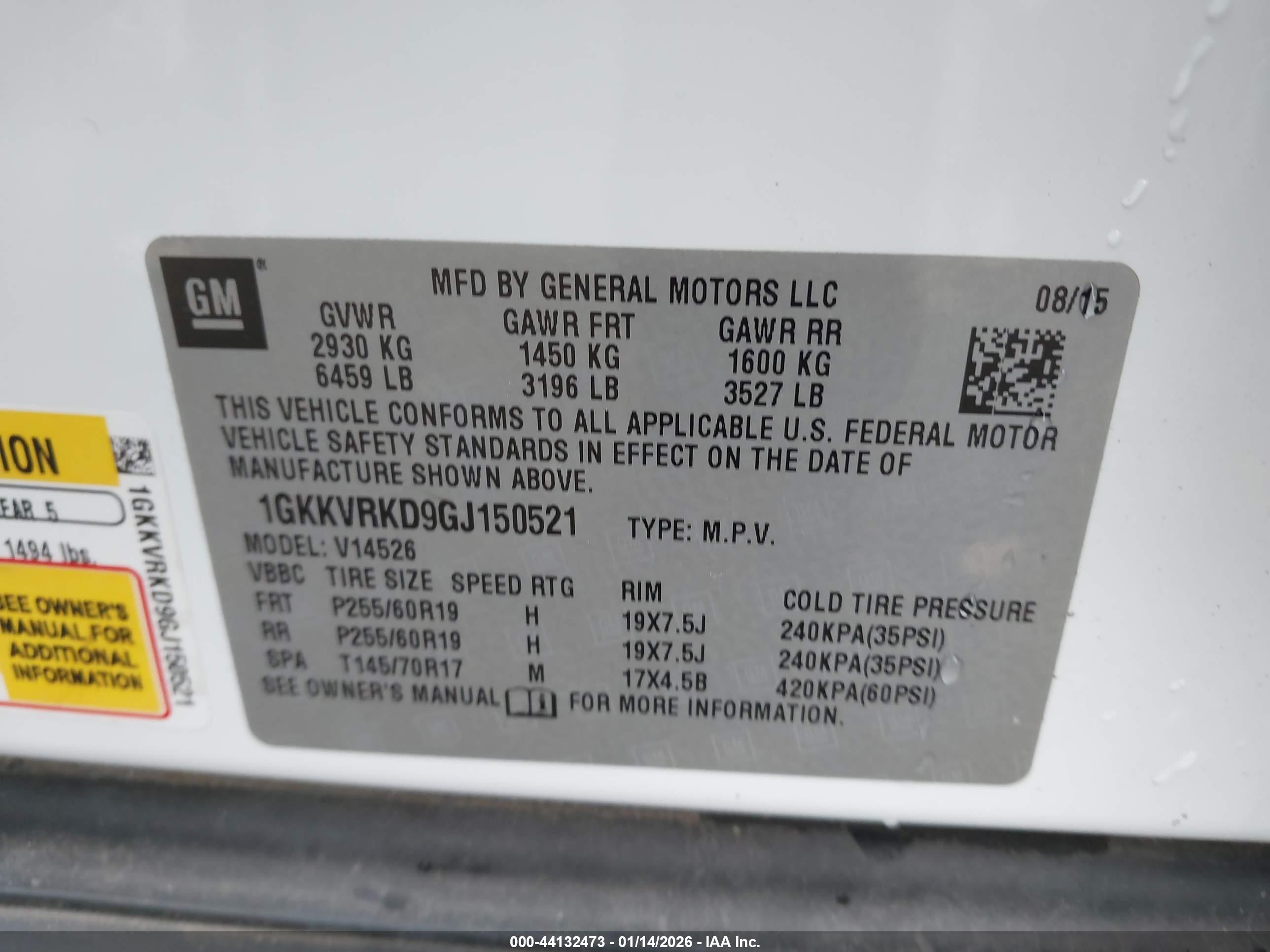 GMC ACADIA image 9