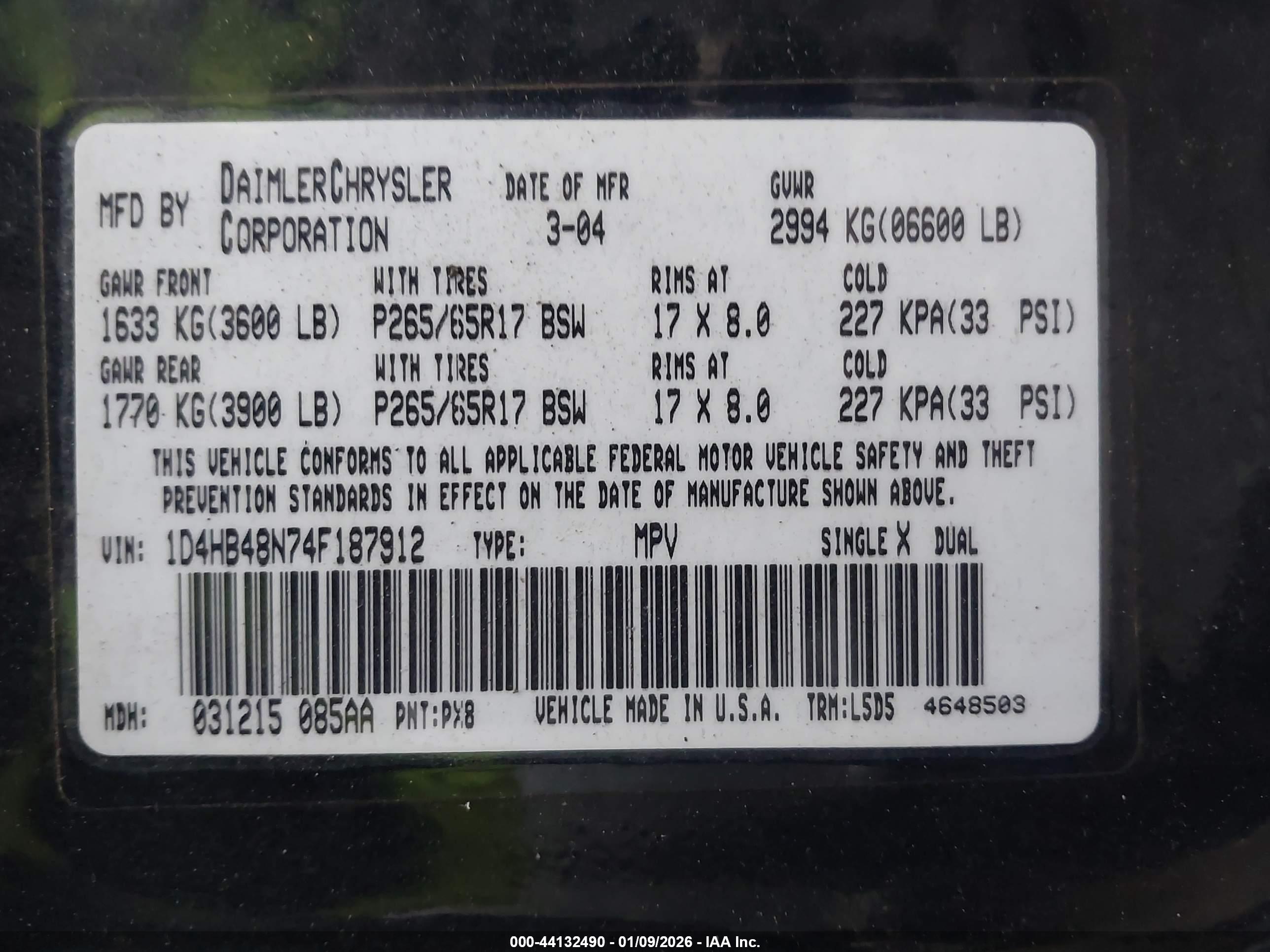 DODGE DURANGO image 9