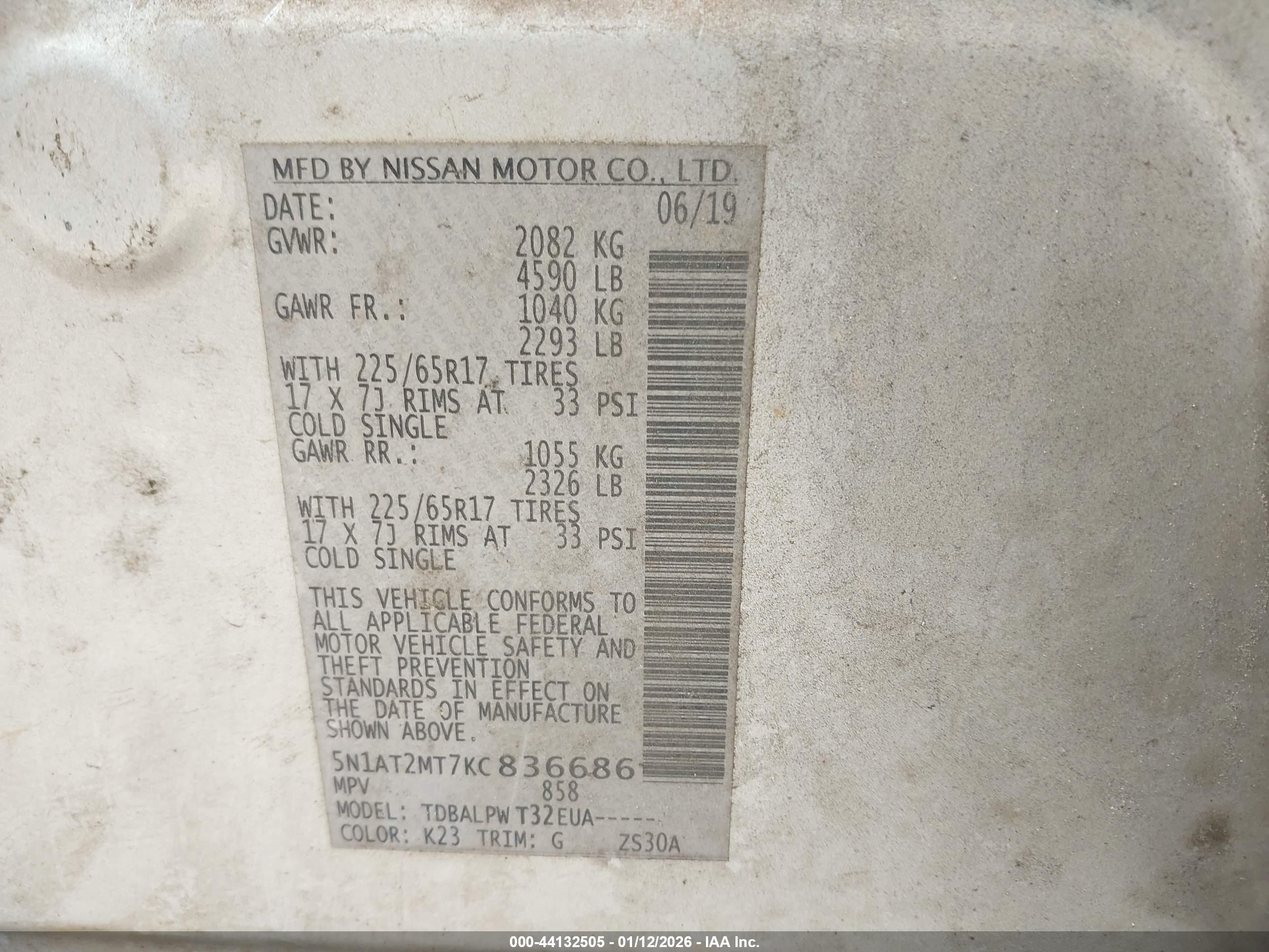 NISSAN ROGUE image 9