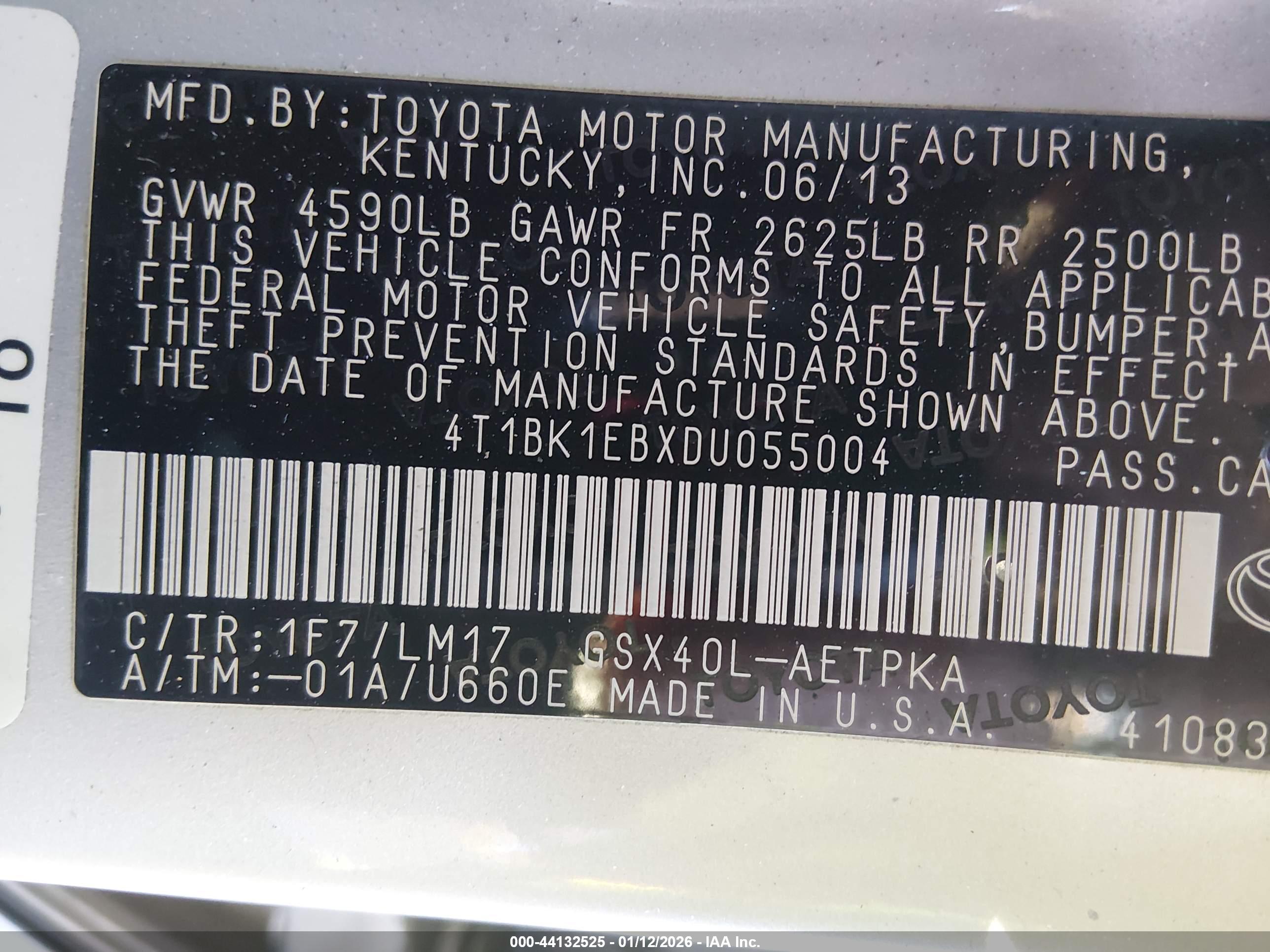 TOYOTA AVALON image 9