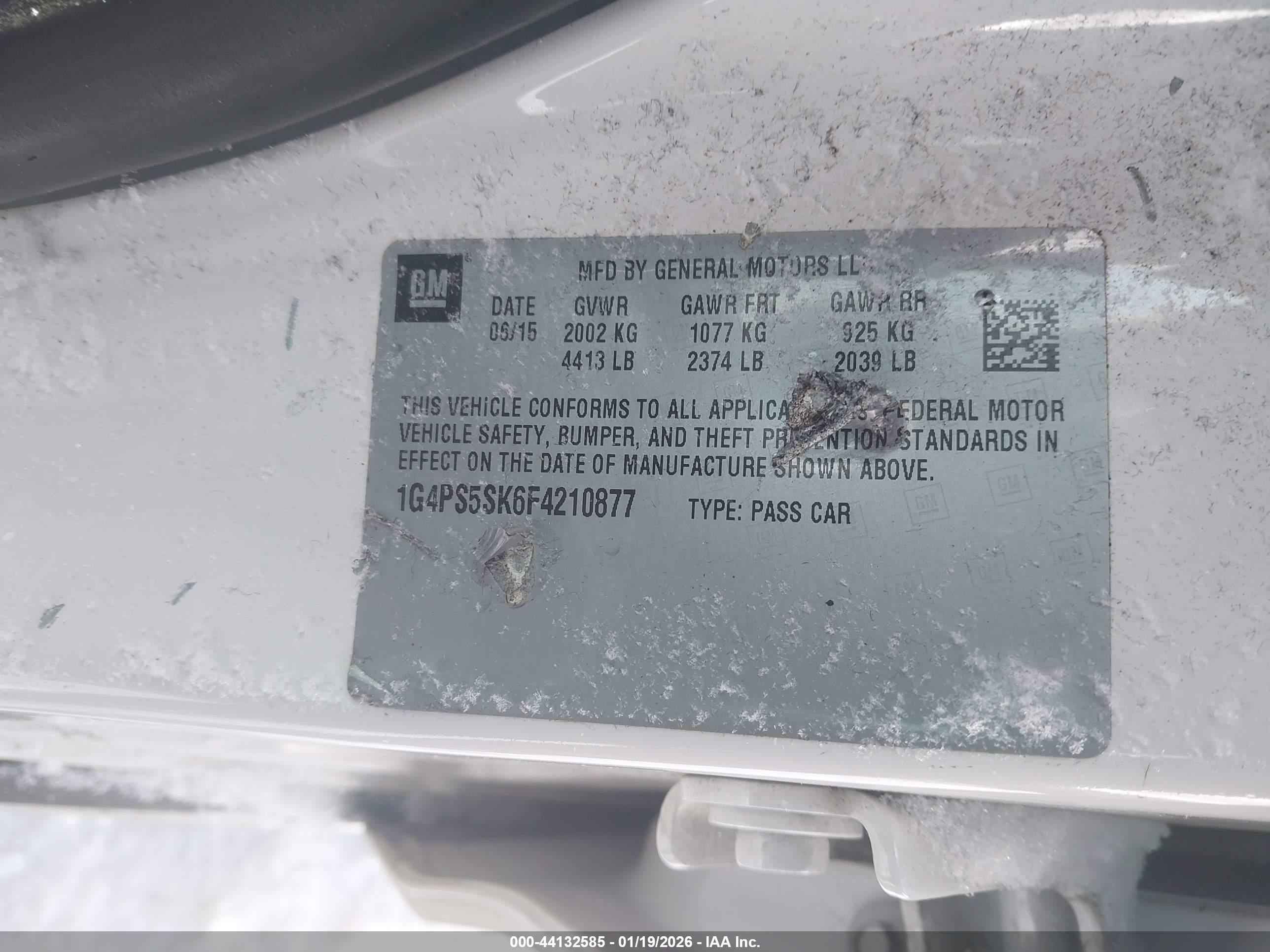 BUICK VERANO image 9