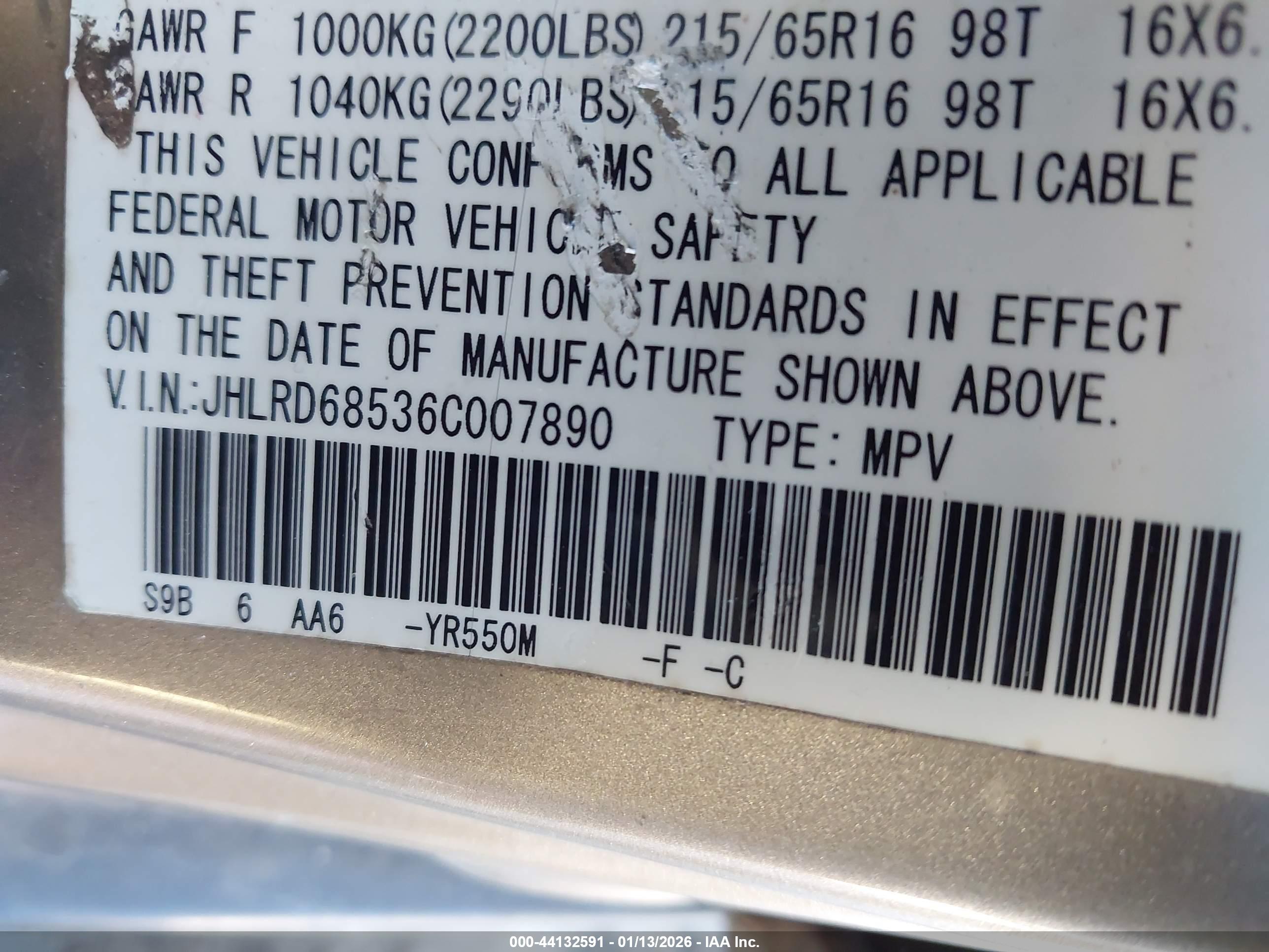 HONDA CR-V image 9