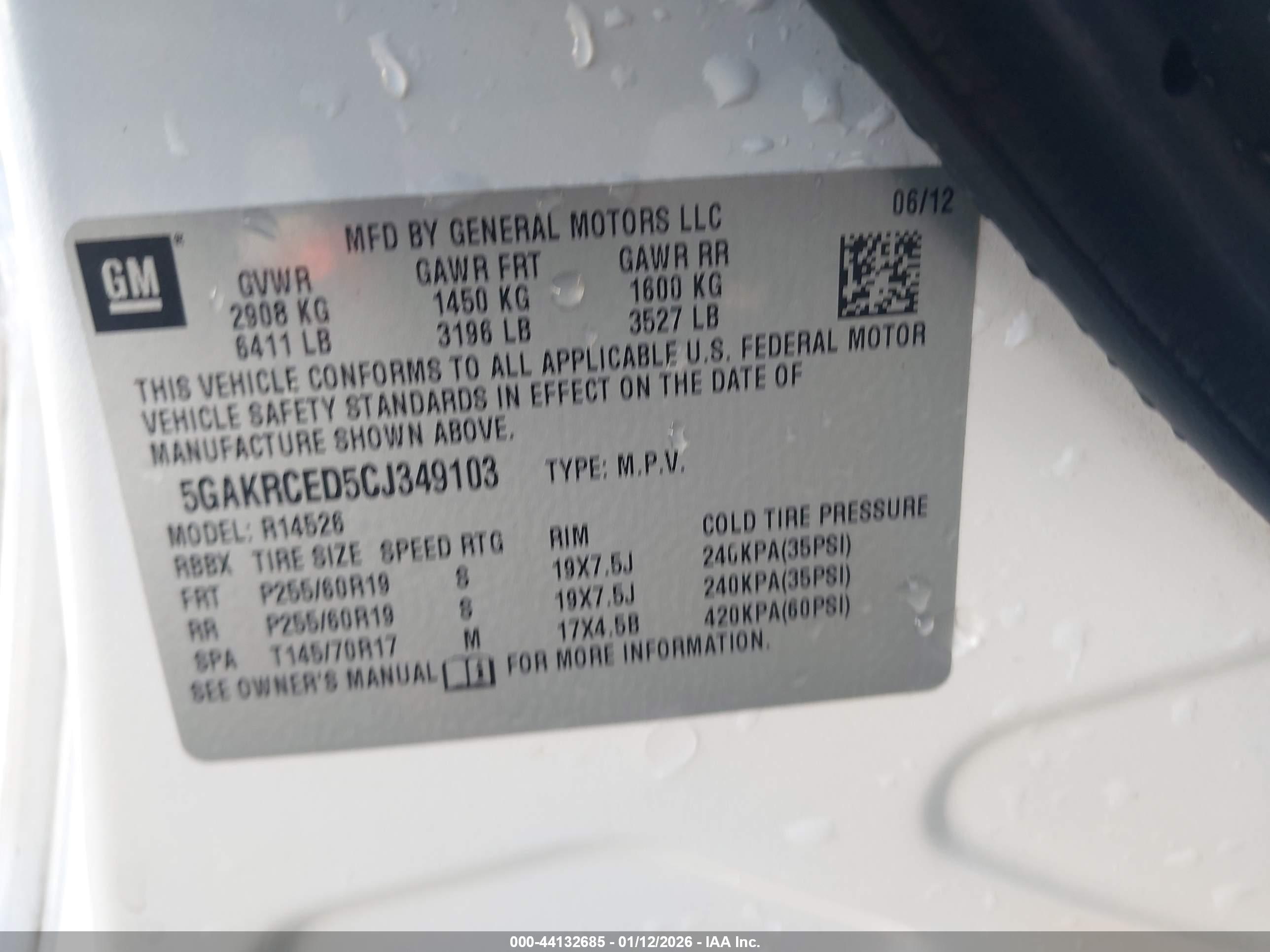 BUICK ENCLAVE image 9