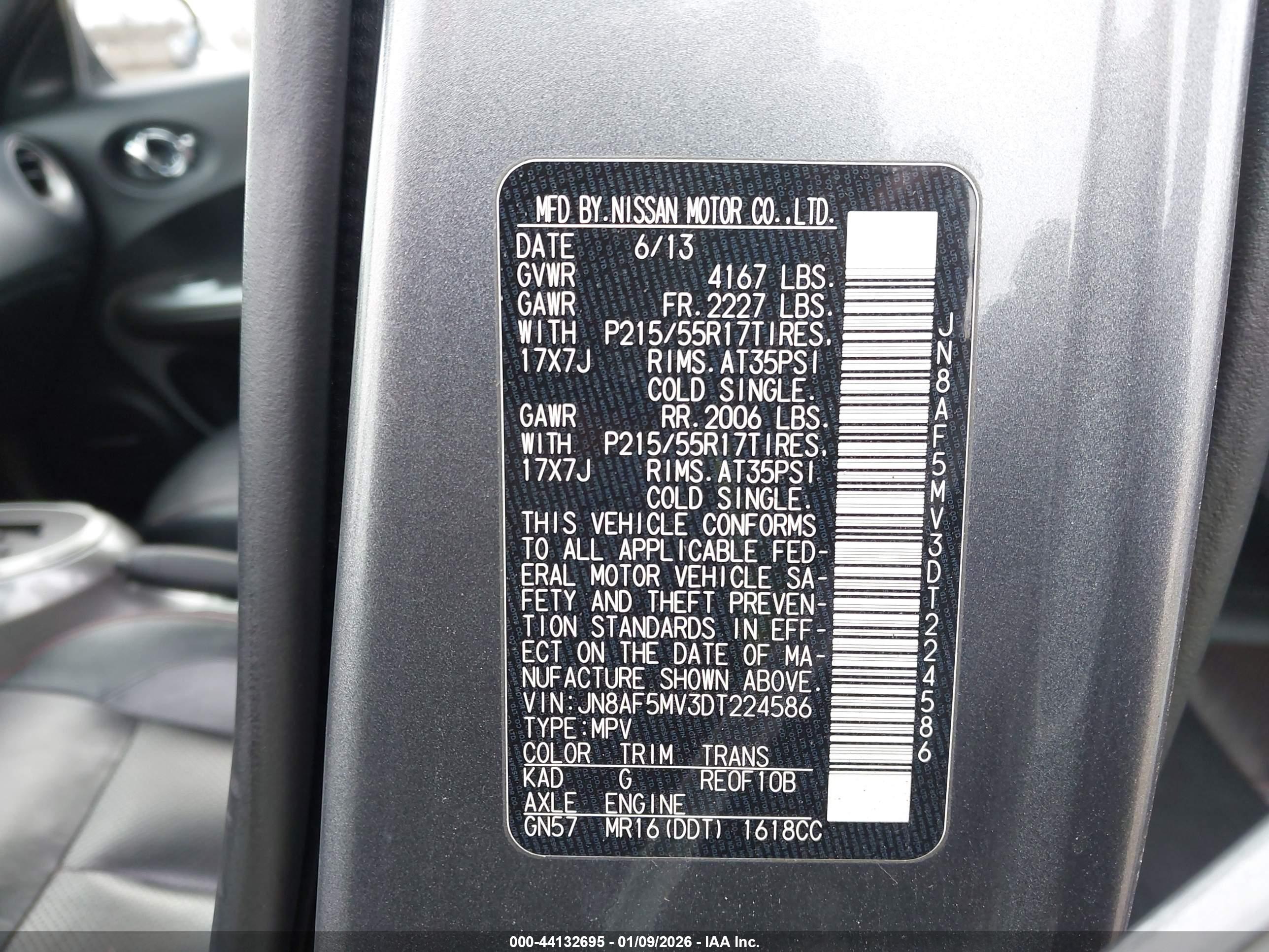 NISSAN JUKE image 9