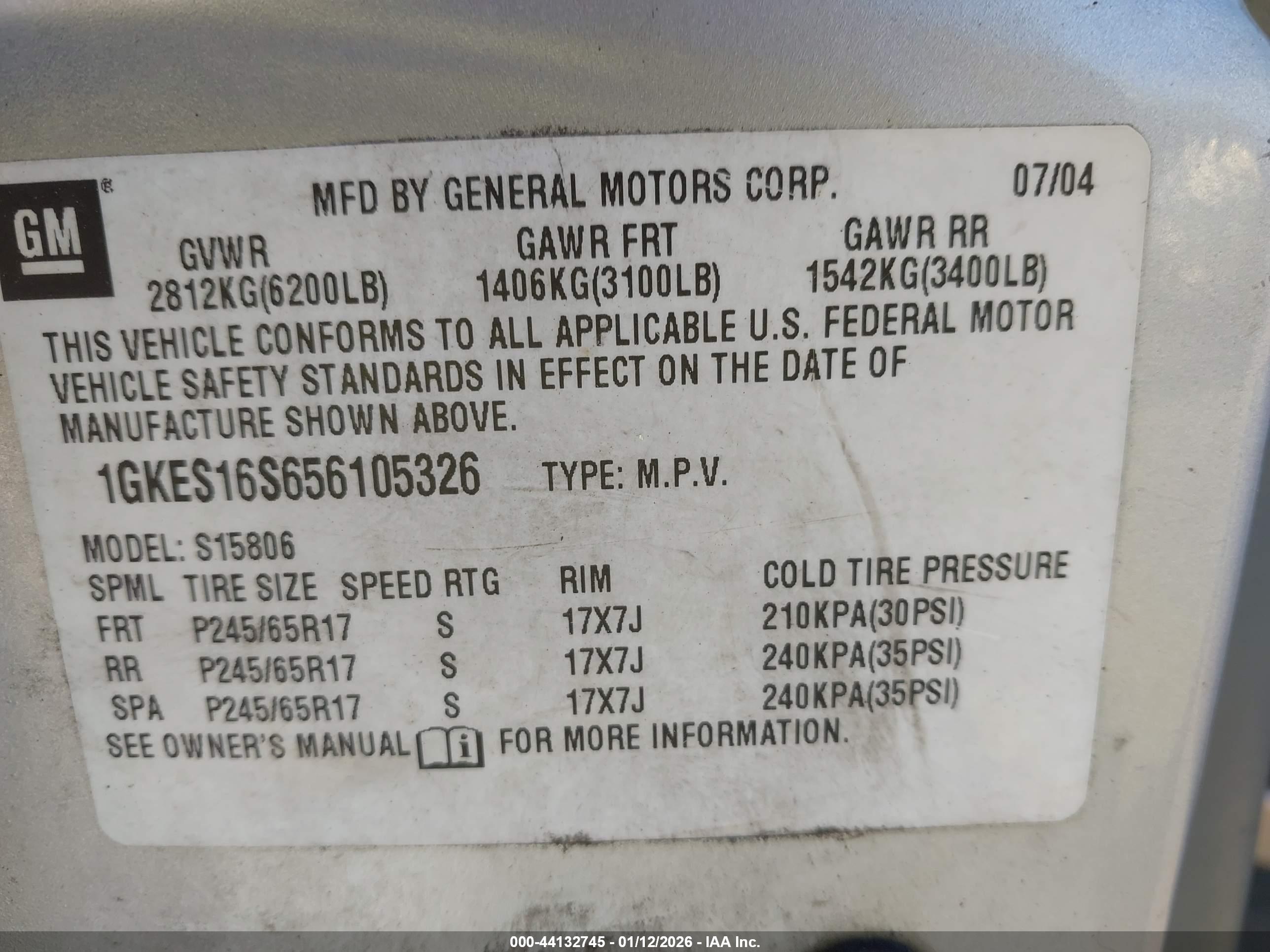 GMC ENVOY image 9