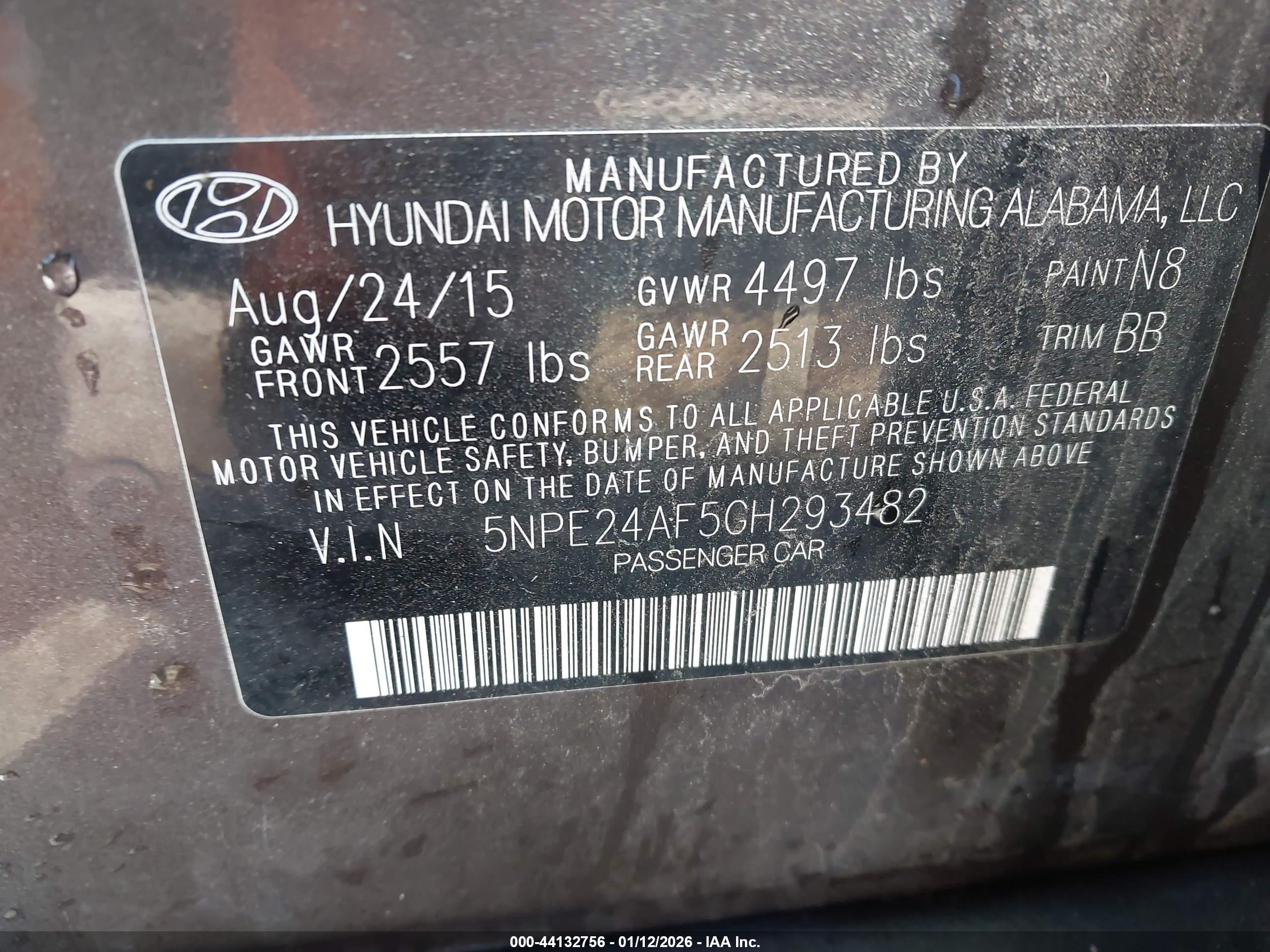 HYUNDAI SONATA image 9