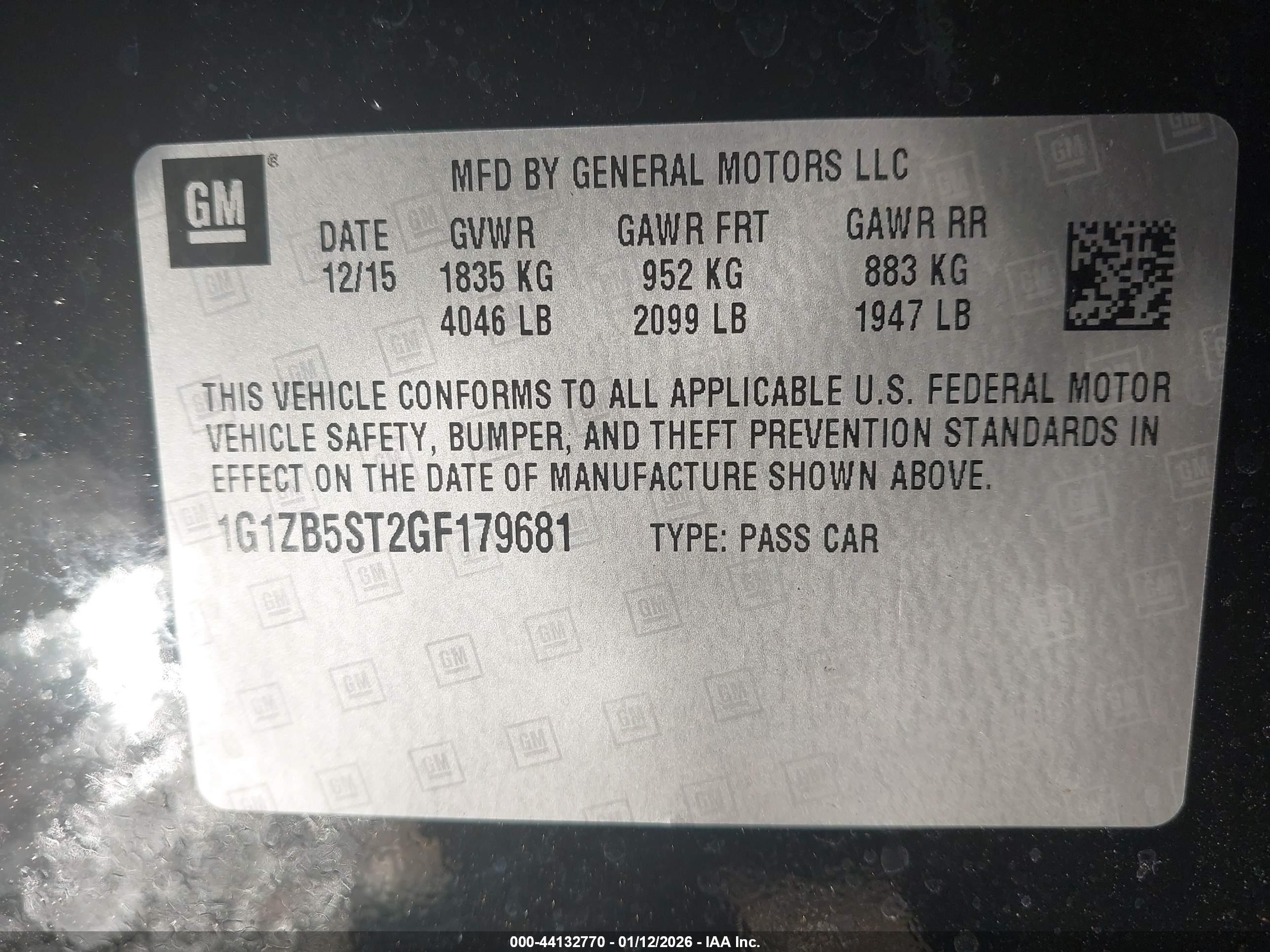 CHEVROLET MALIBU image 9