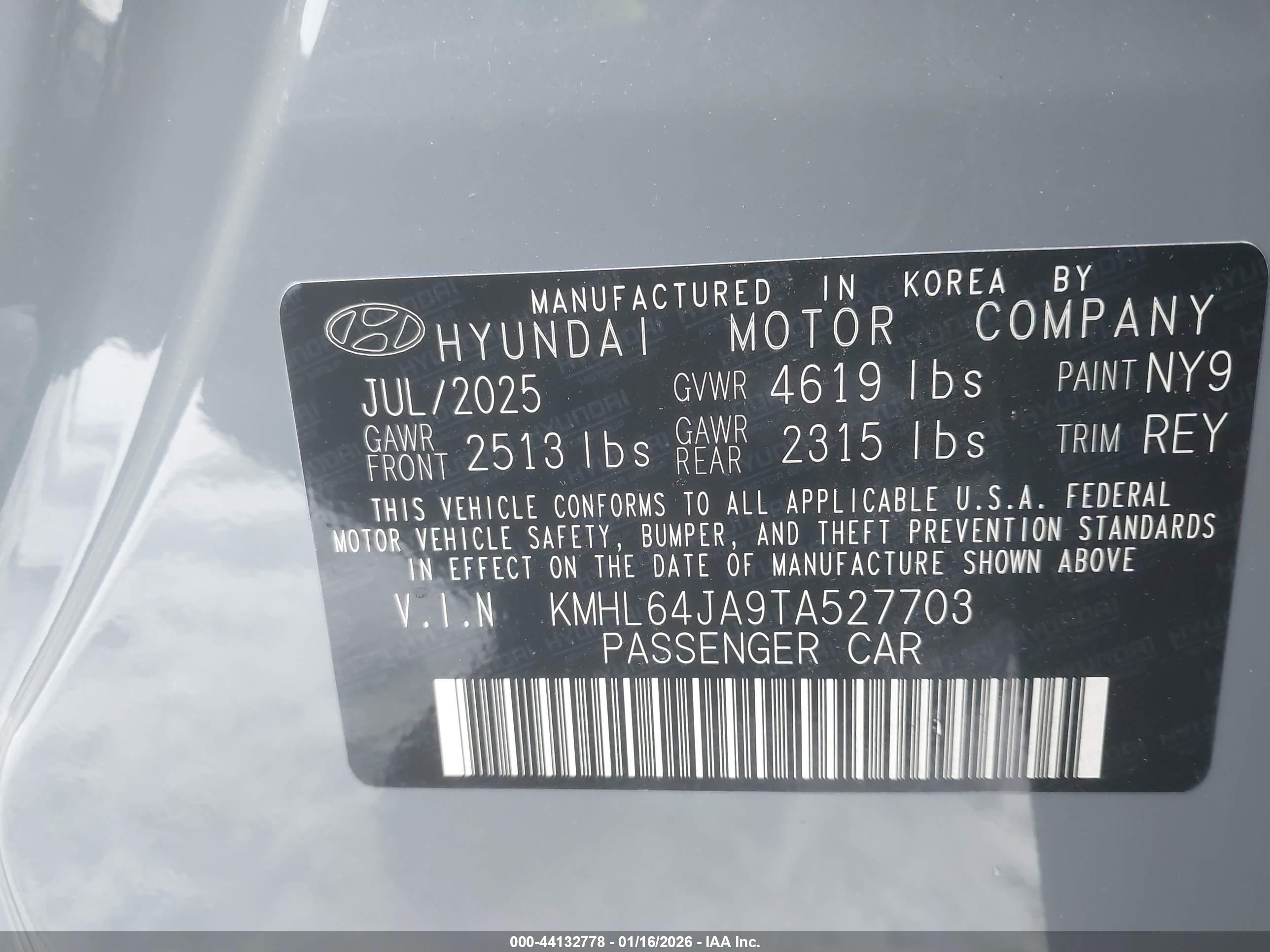 HYUNDAI SONATA image 9