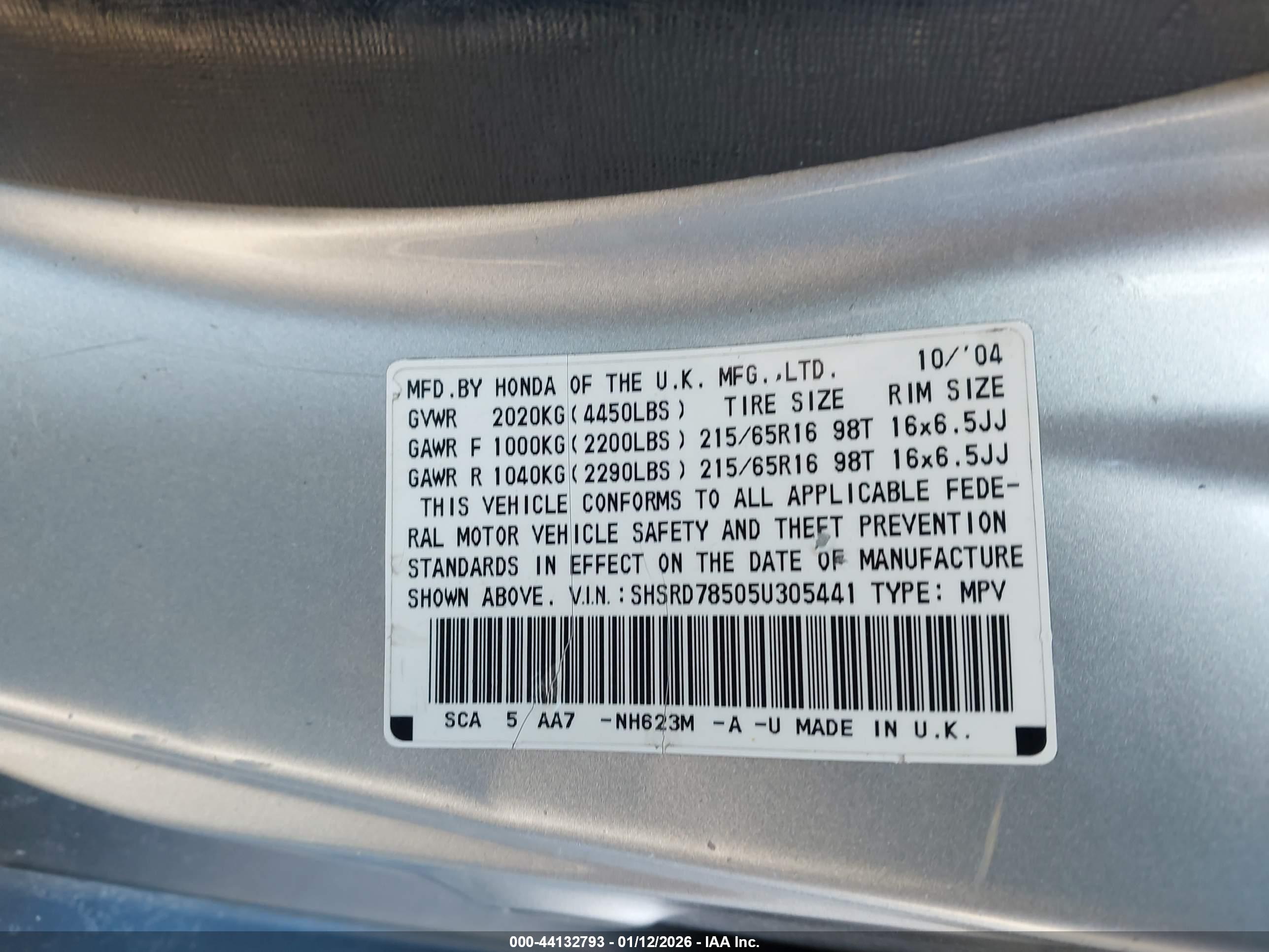 HONDA CR-V image 9