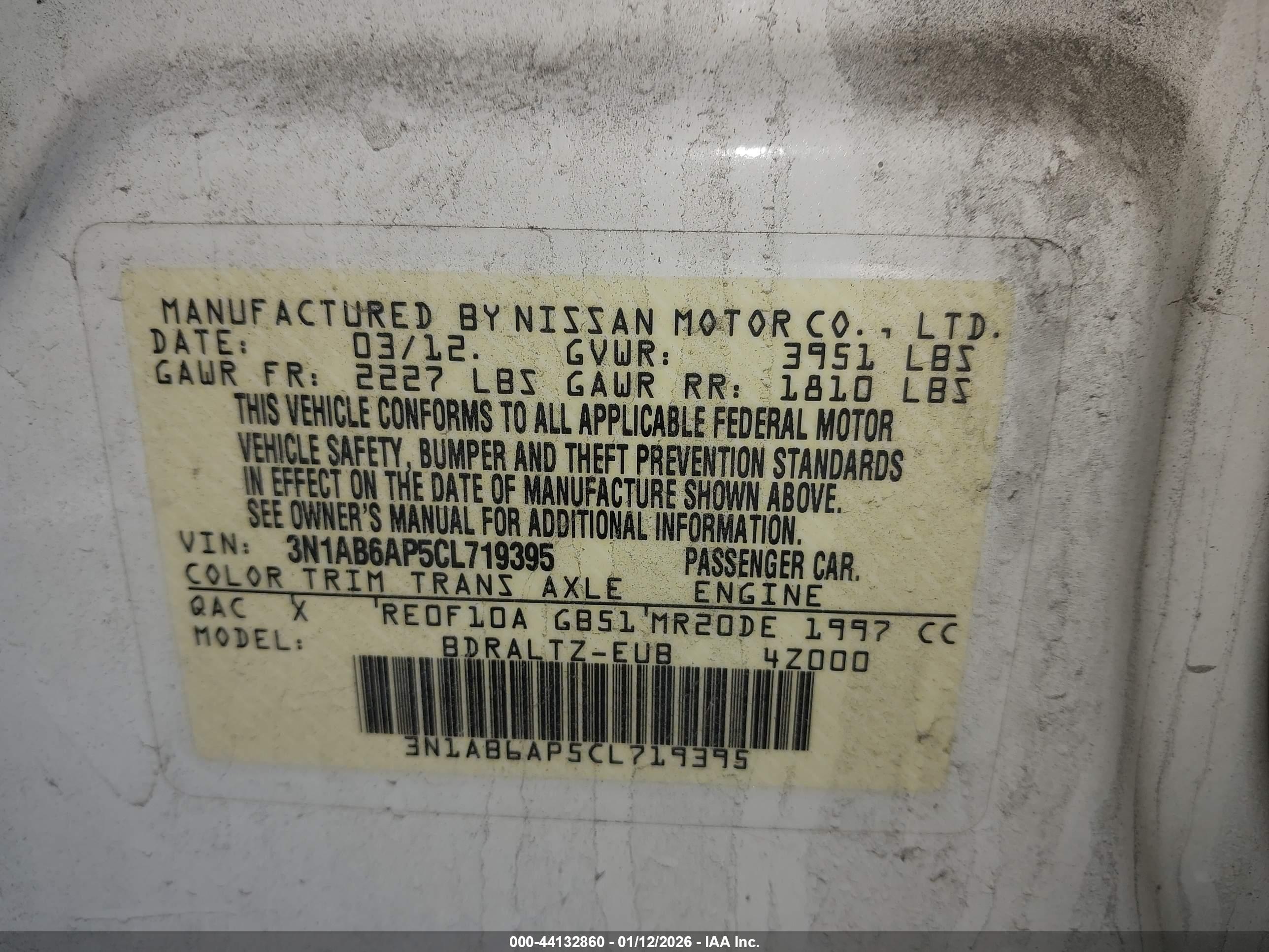 NISSAN SENTRA image 9