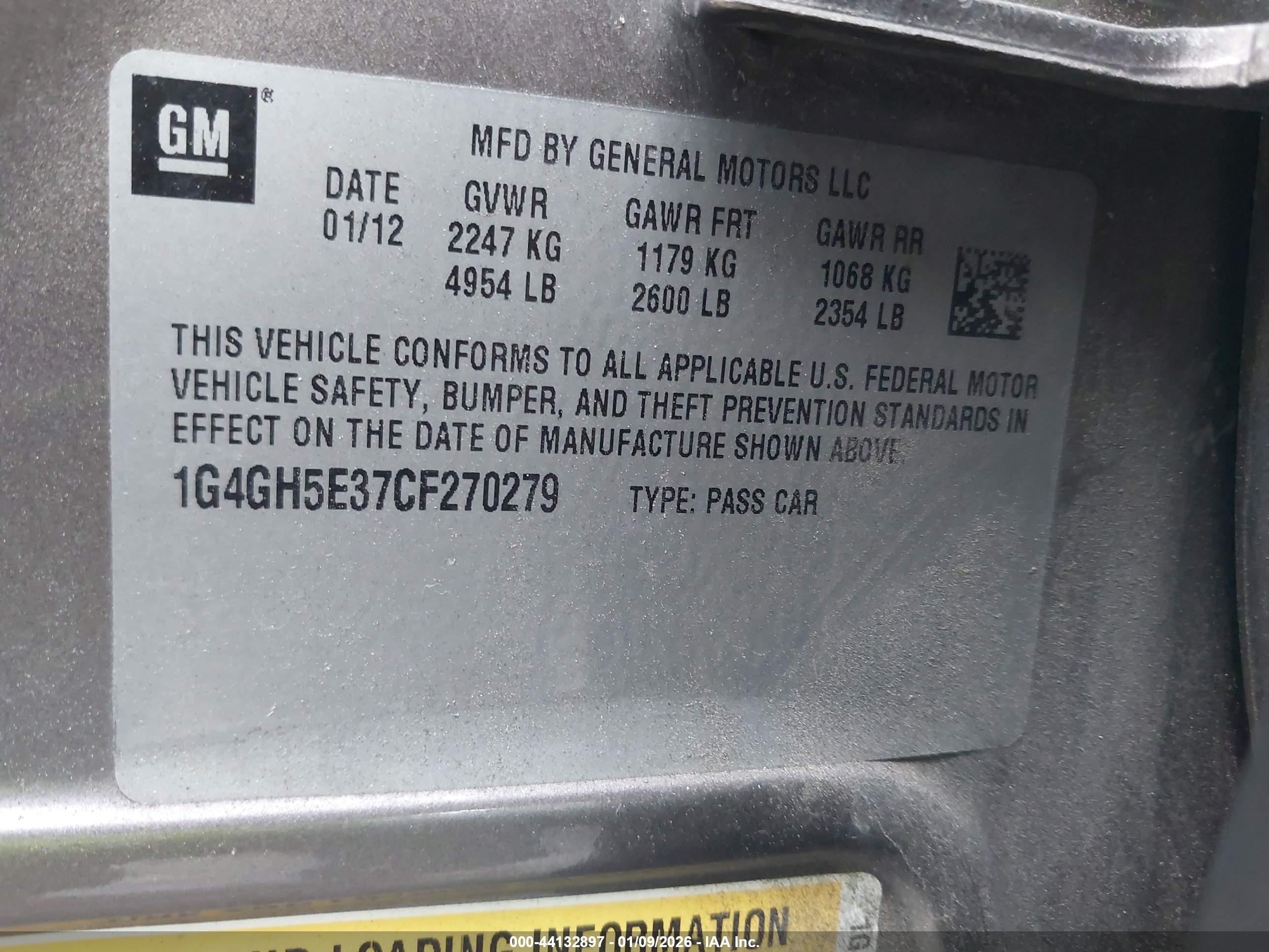 BUICK LACROSSE image 9