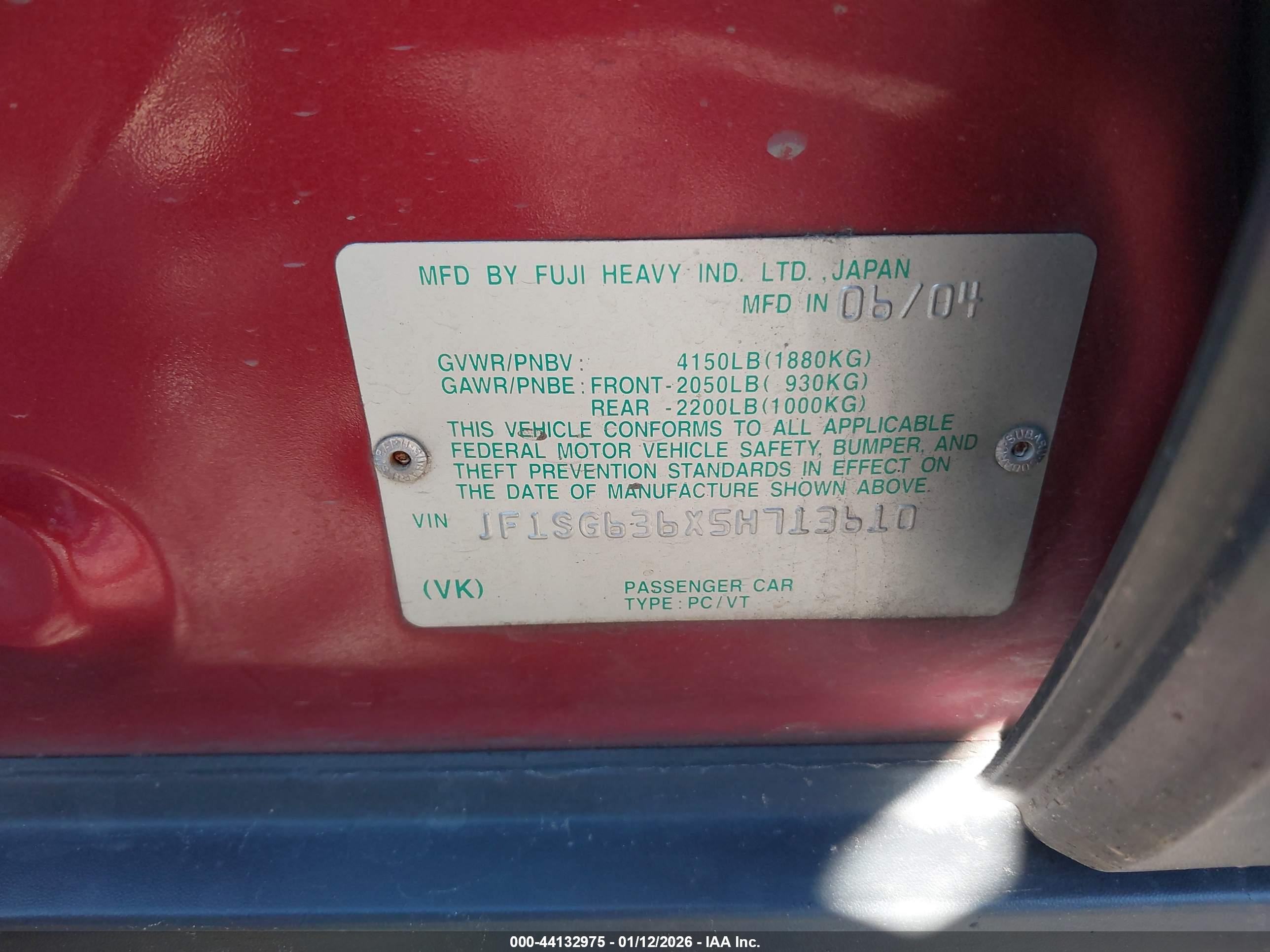 SUBARU FORESTER image 9