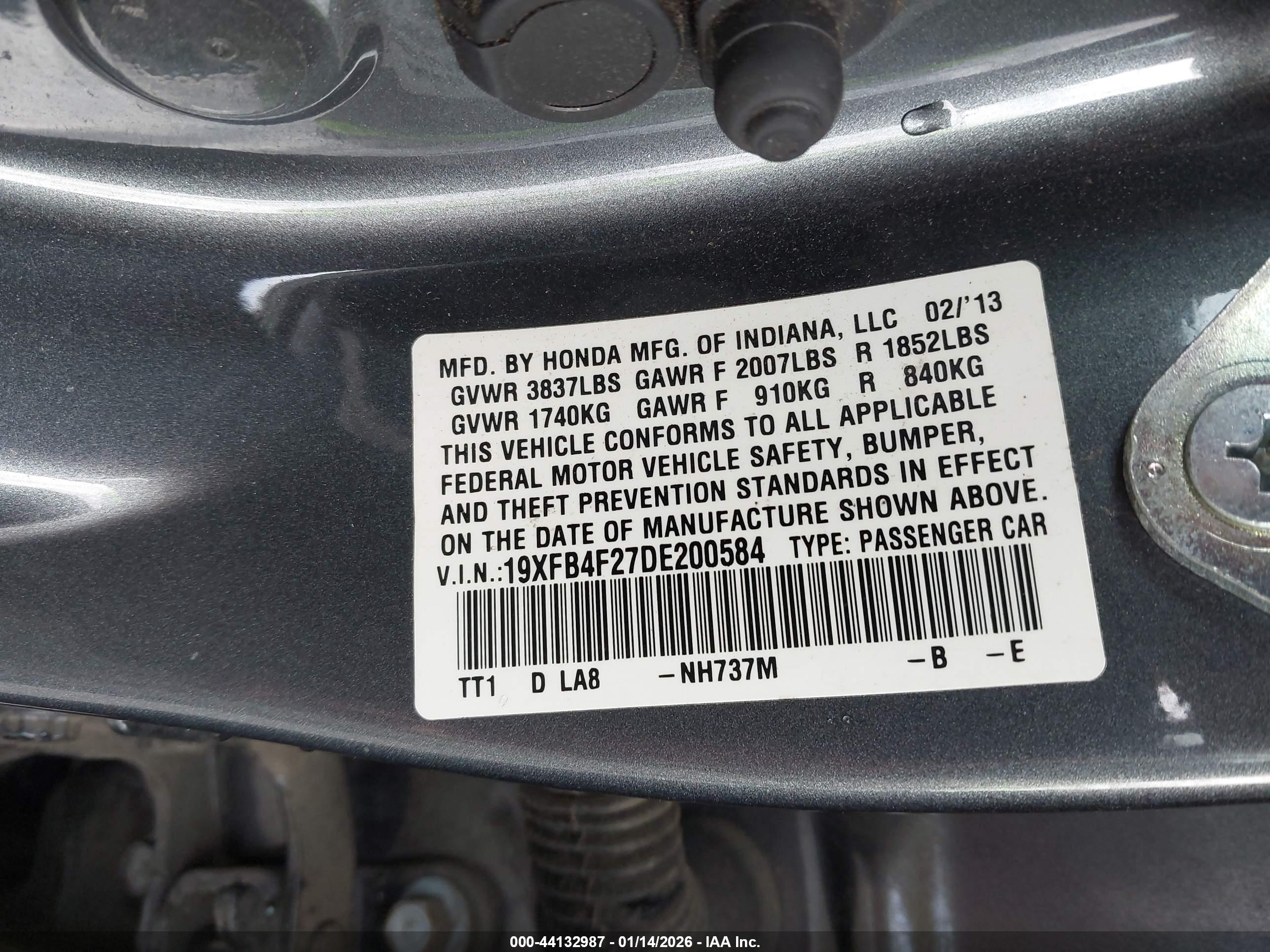 HONDA CIVIC image 9