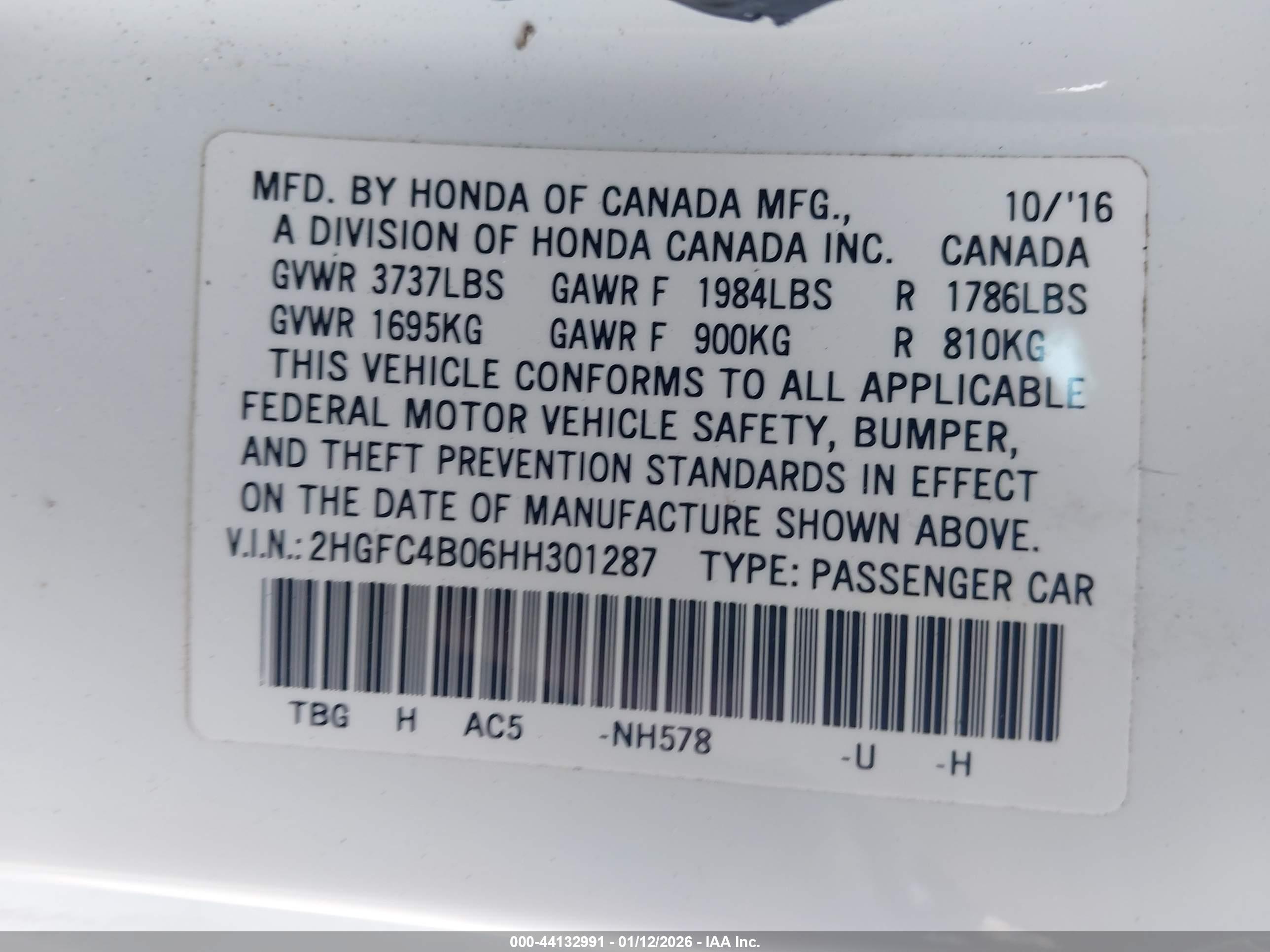 HONDA CIVIC image 9