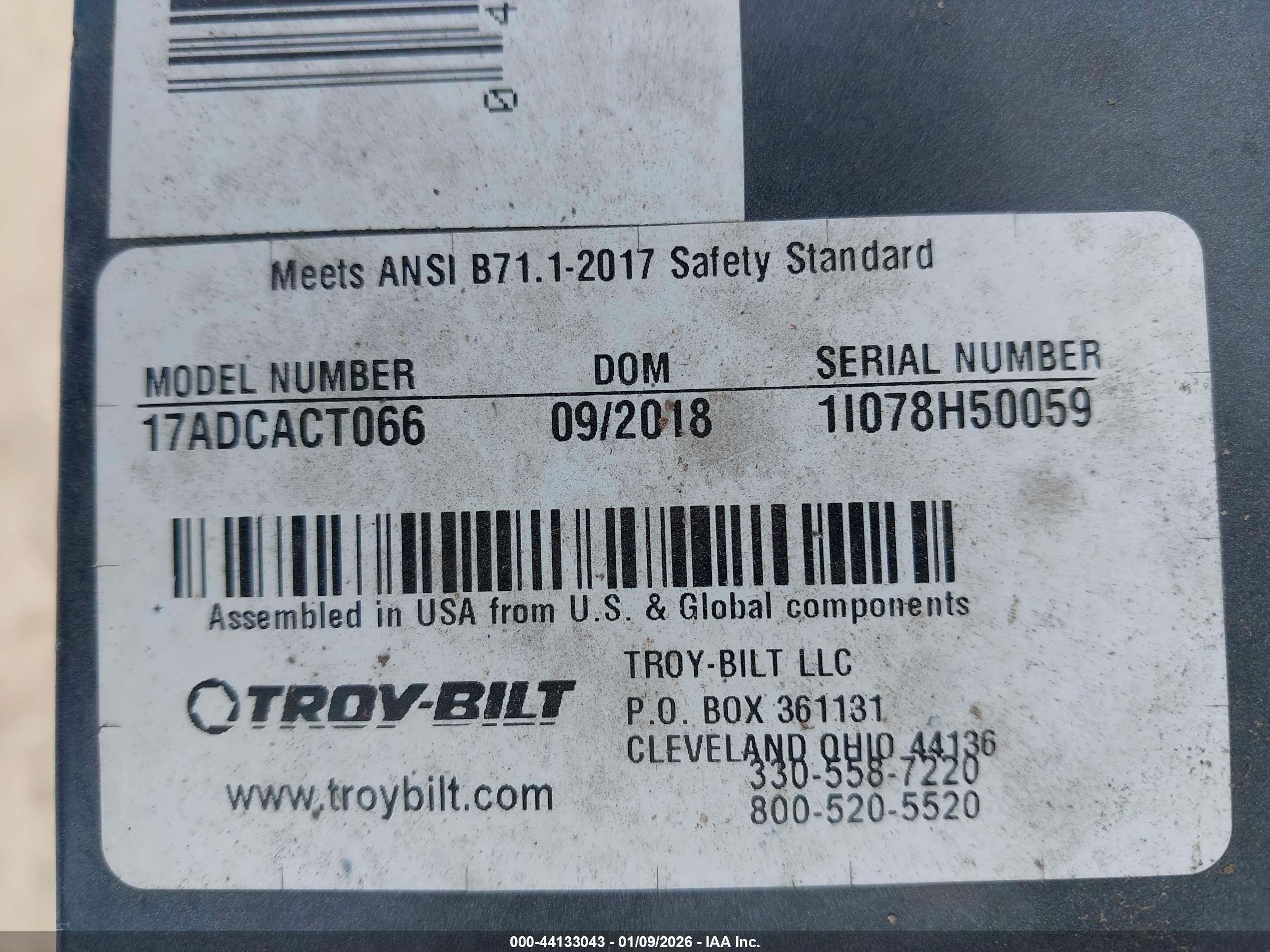 TROY BILT image 9