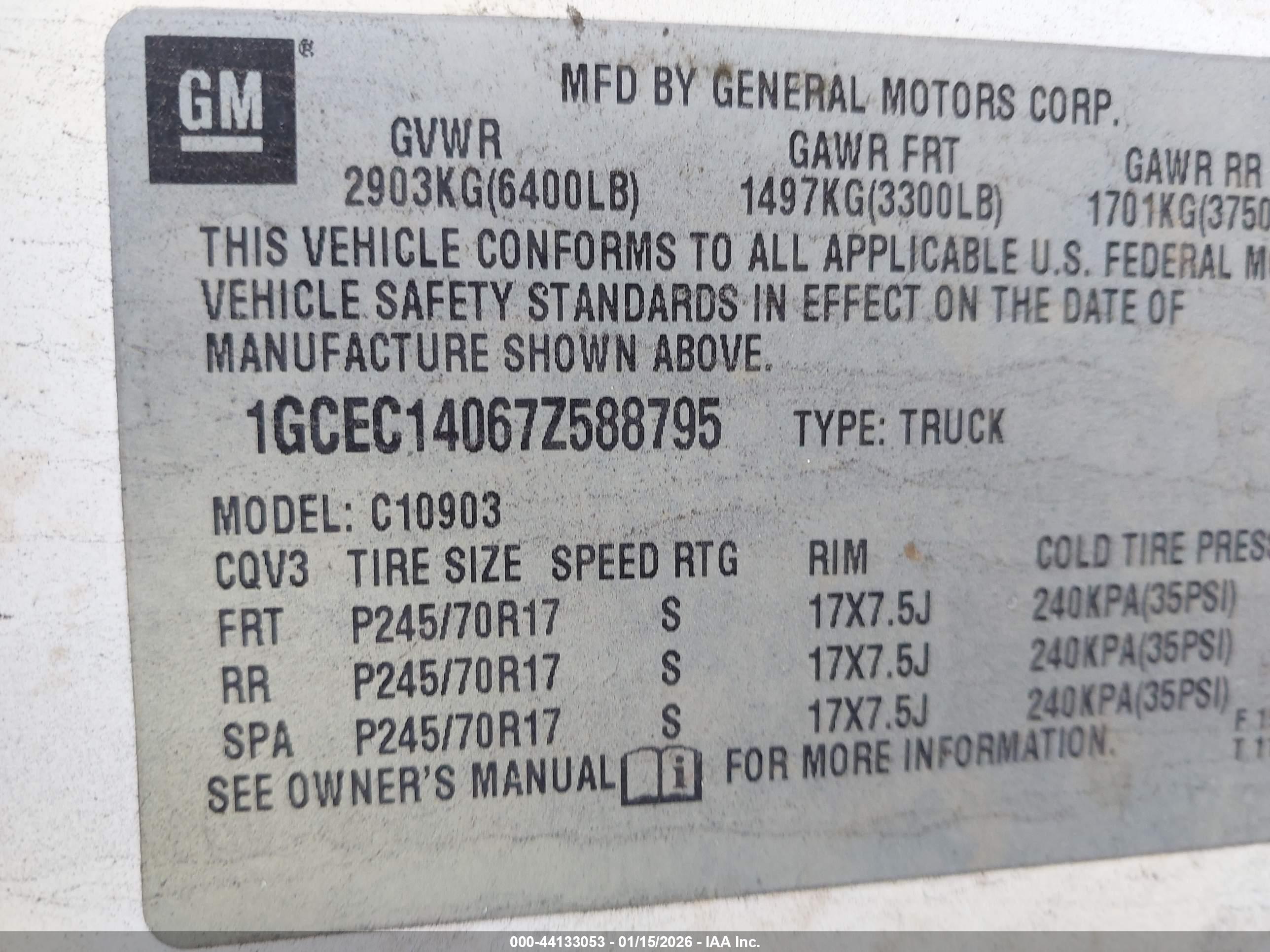 CHEVROLET SILVERADO image 9