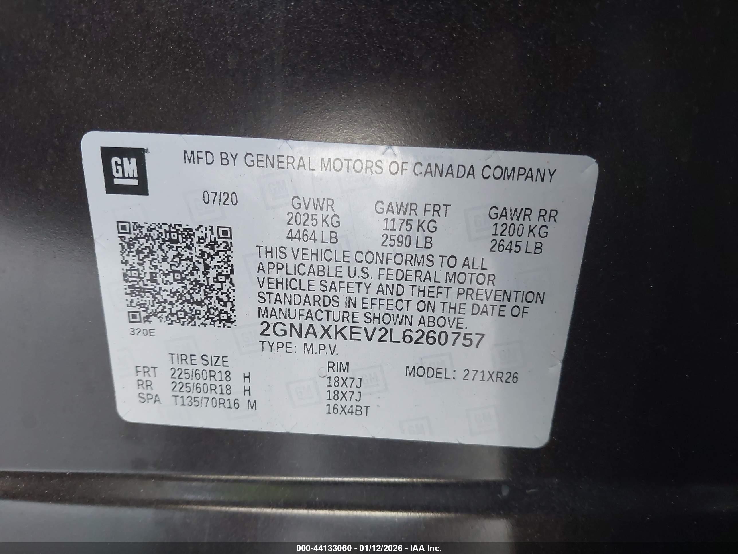 CHEVROLET EQUINOX image 9