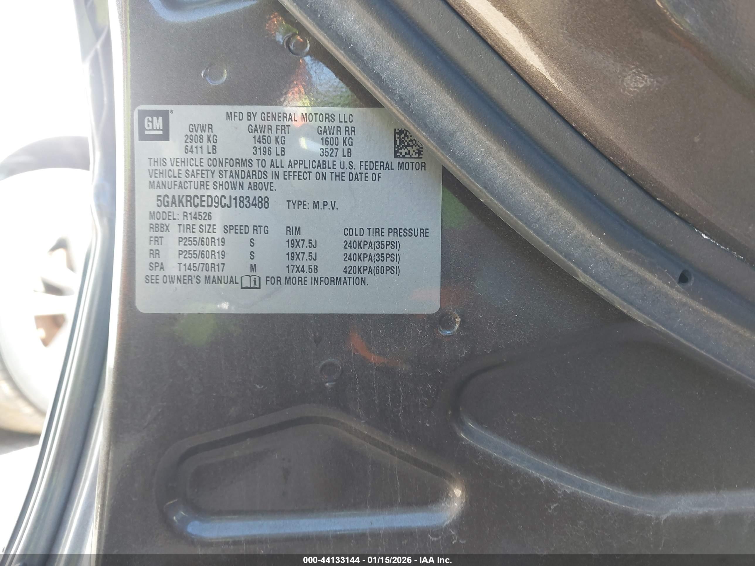 BUICK ENCLAVE image 9