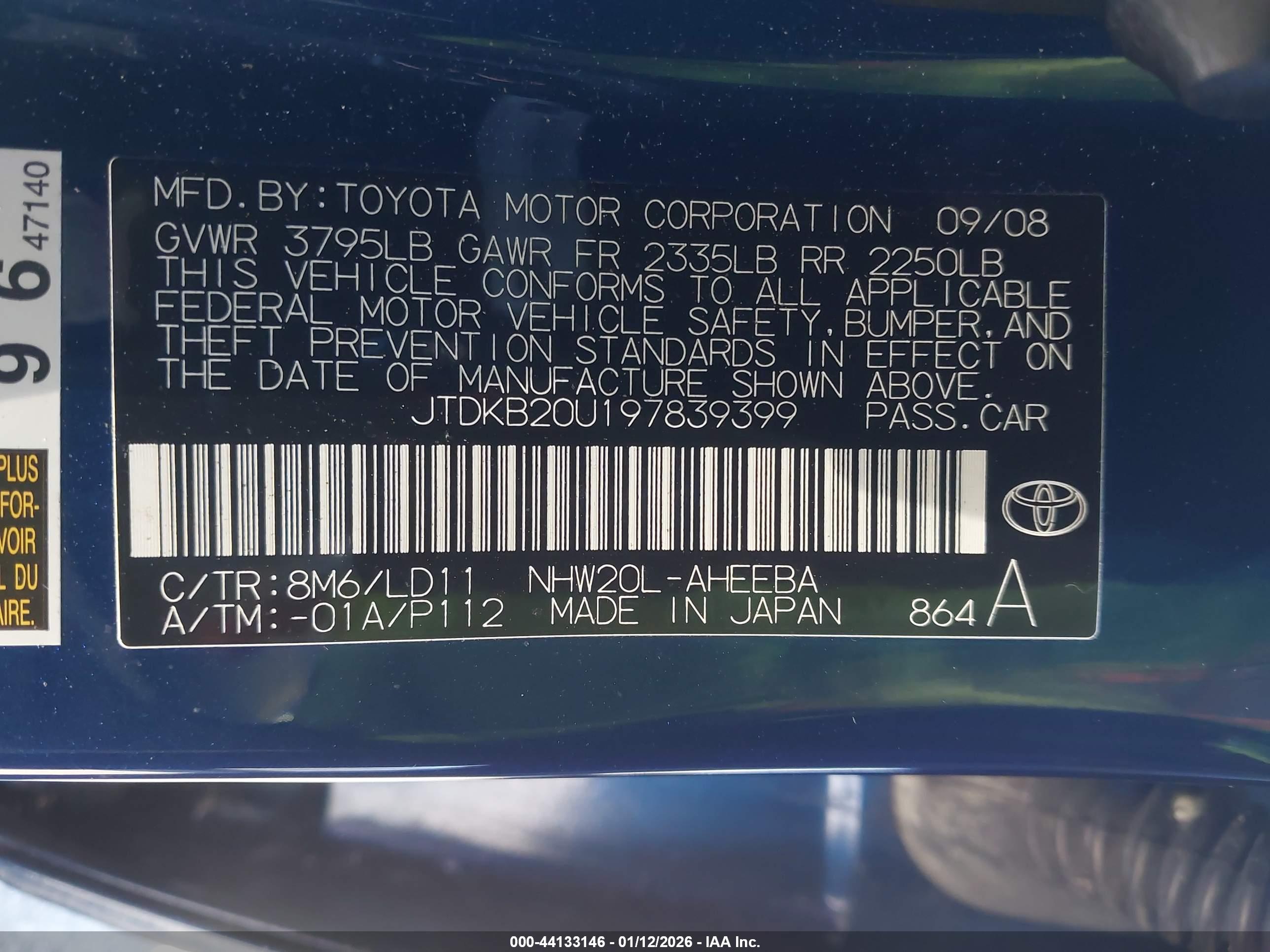 TOYOTA PRIUS image 9