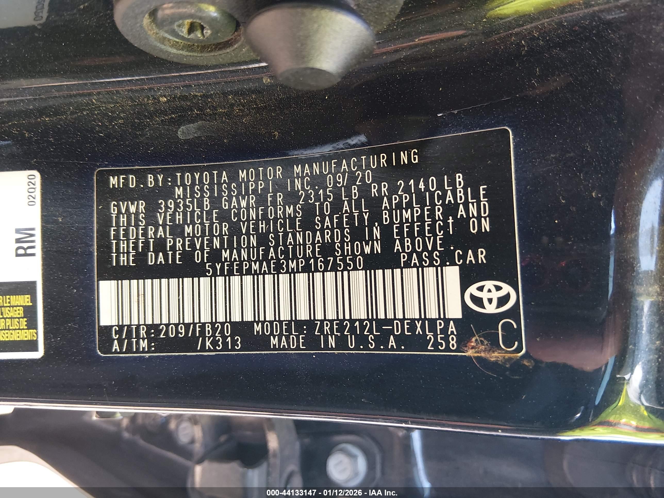 TOYOTA COROLLA image 9