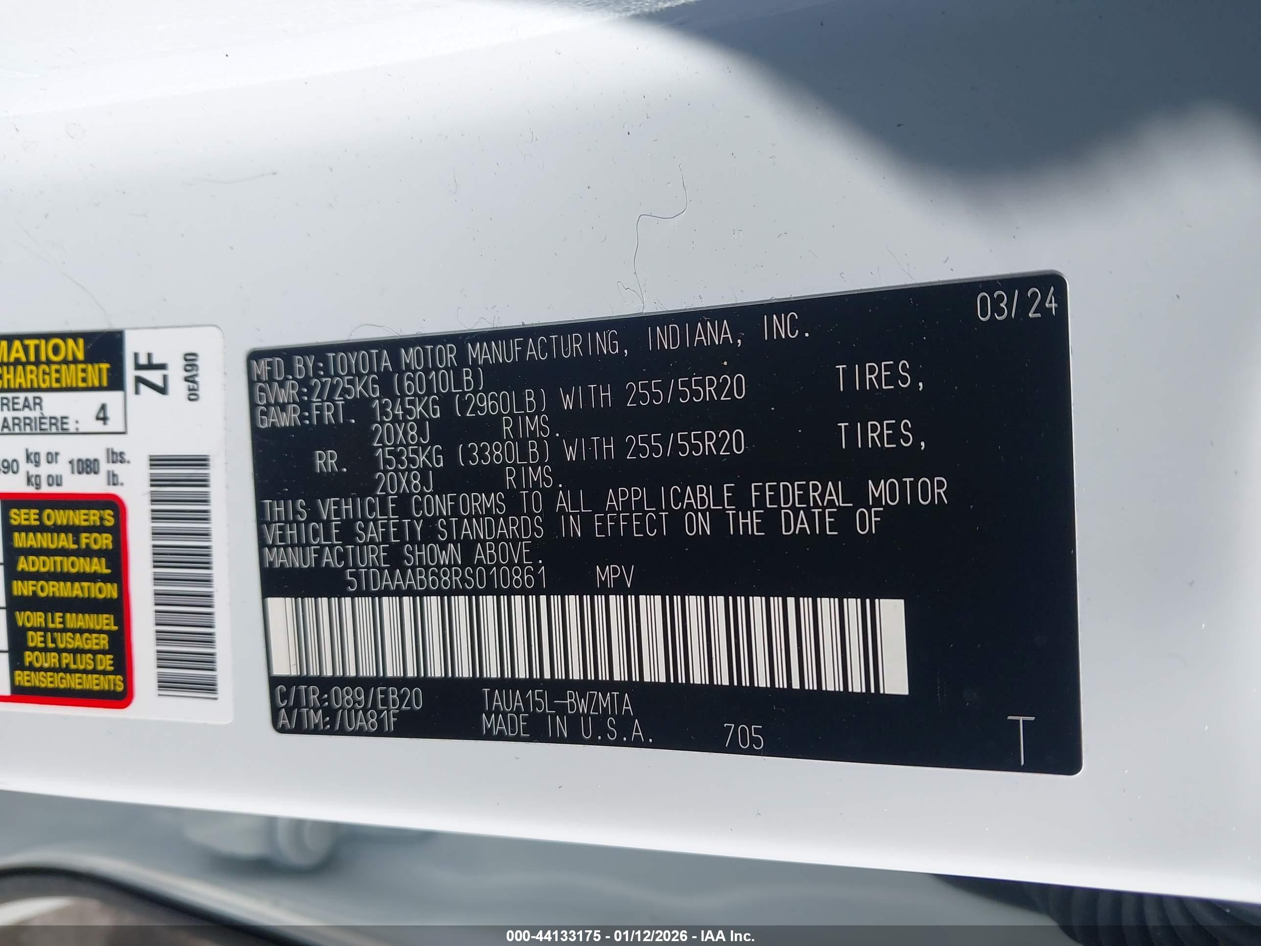 LEXUS TX image 9