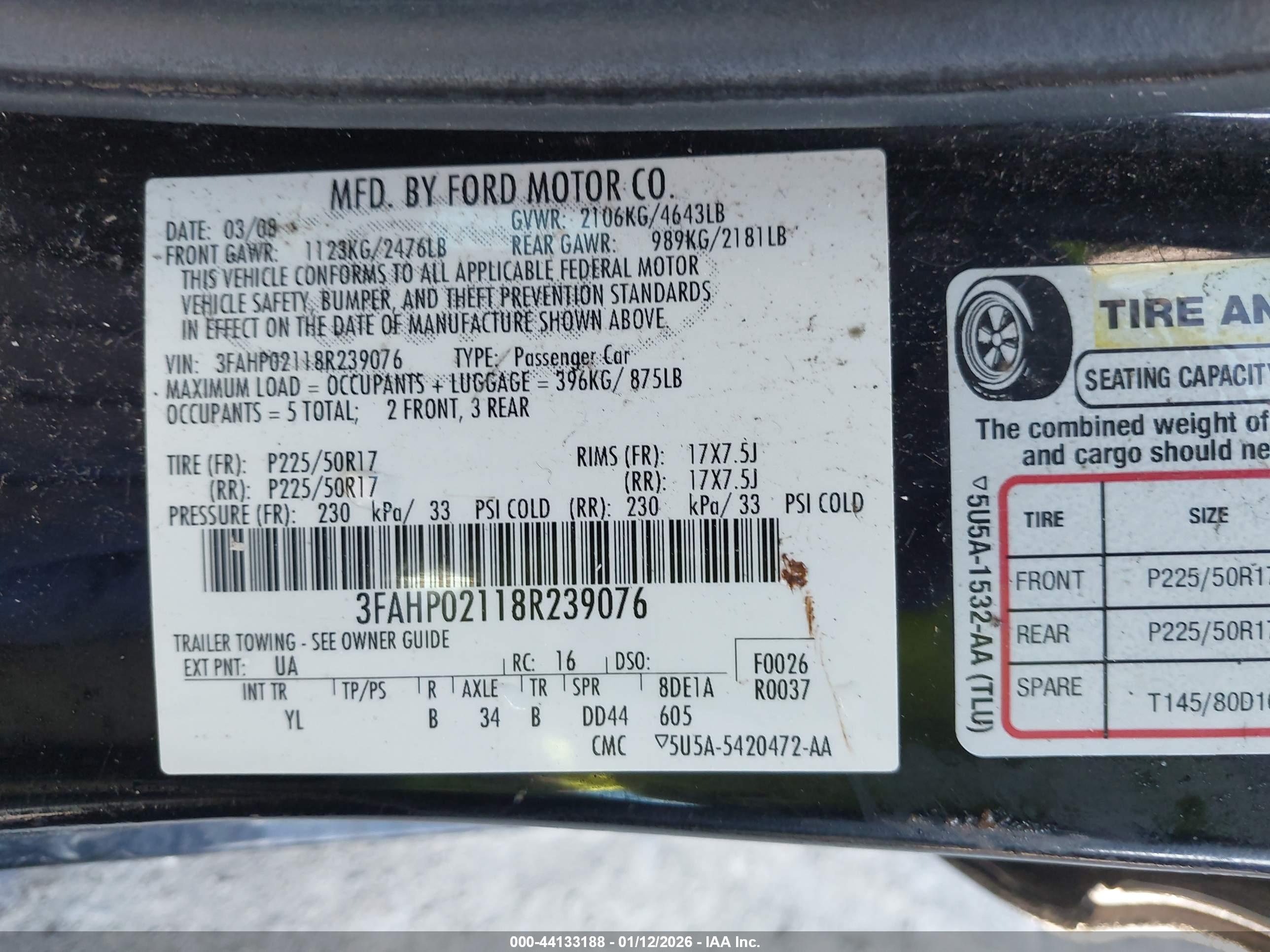 FORD FUSION image 9