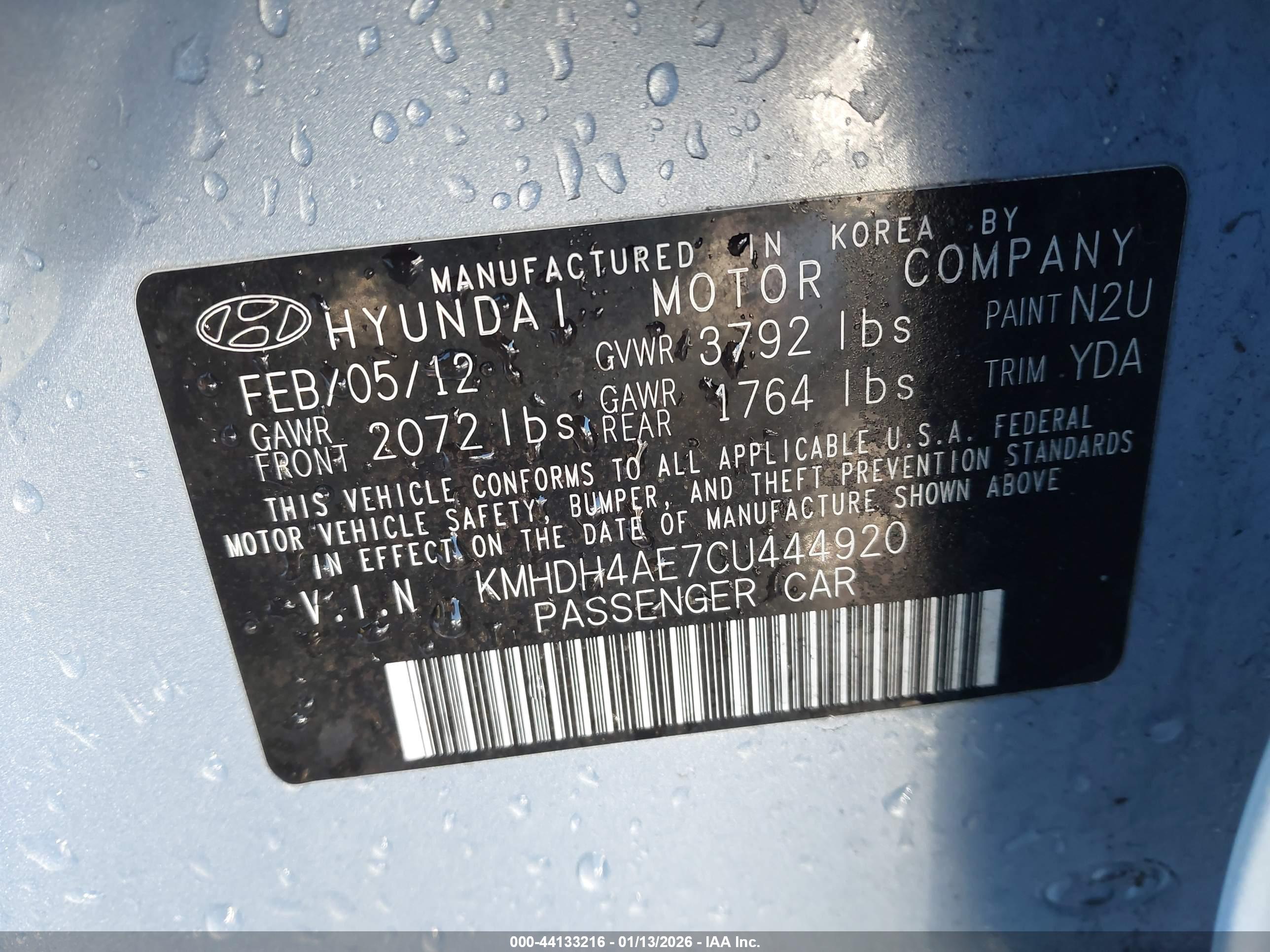 HYUNDAI ELANTRA image 9