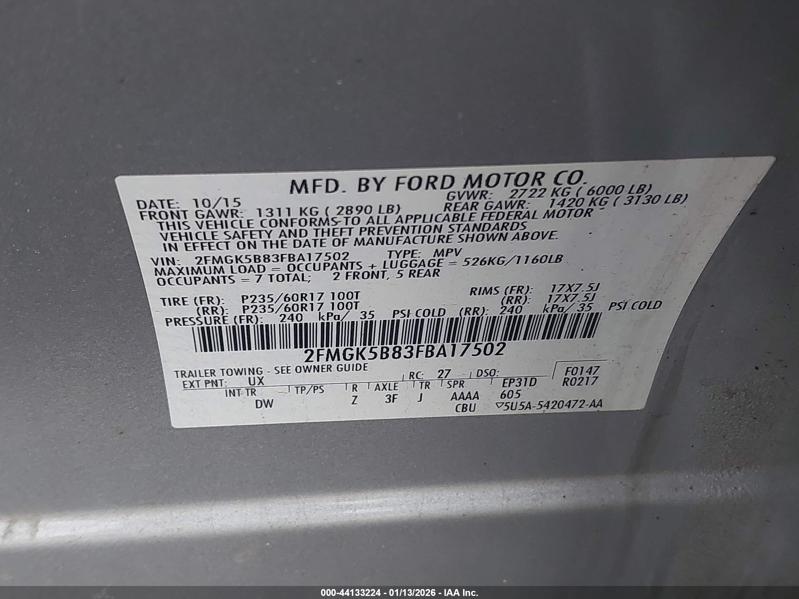 FORD FLEX image 9