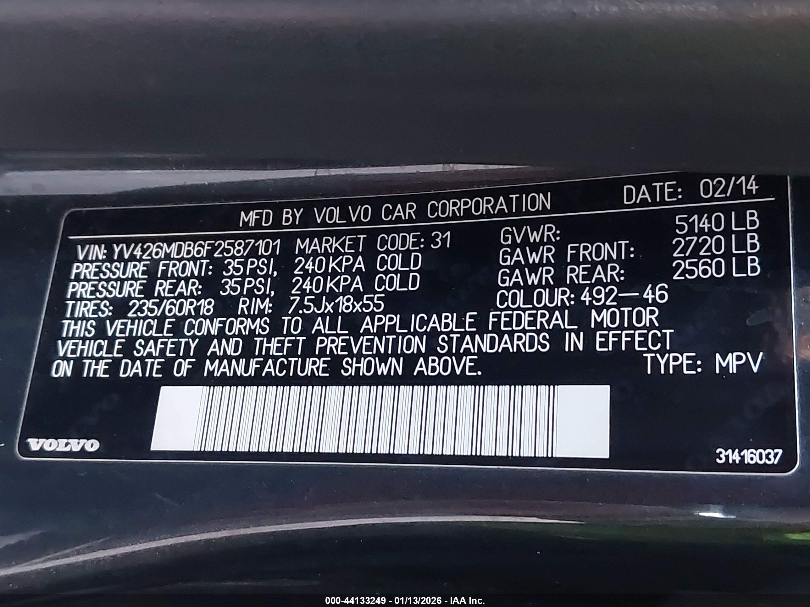 VOLVO XC60 image 9