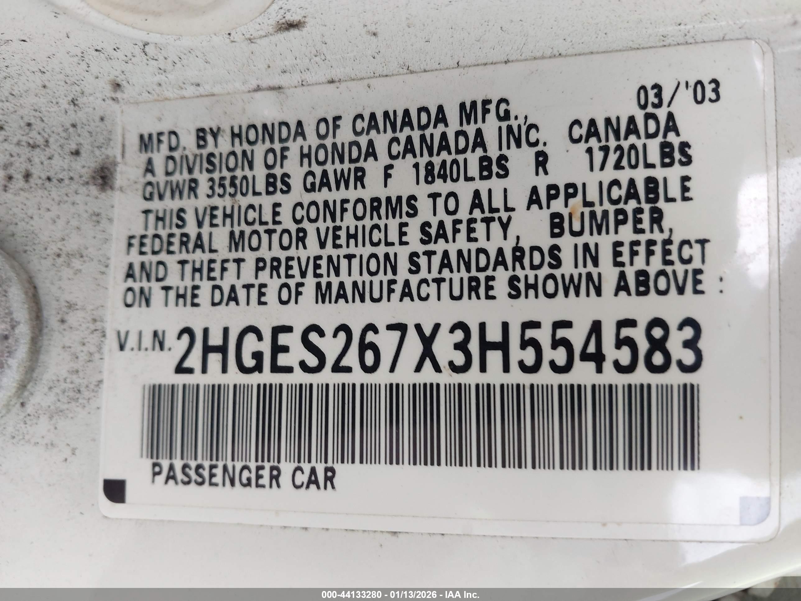 HONDA CIVIC image 9