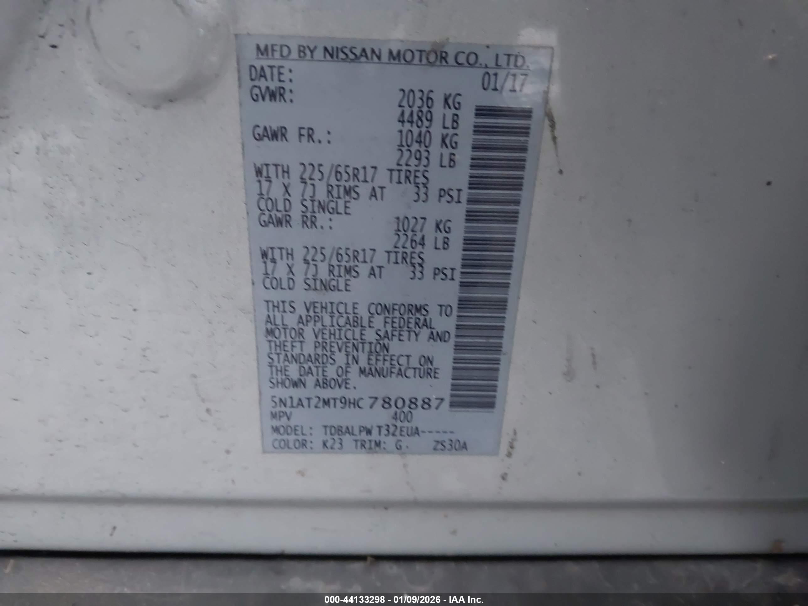 NISSAN ROGUE image 9