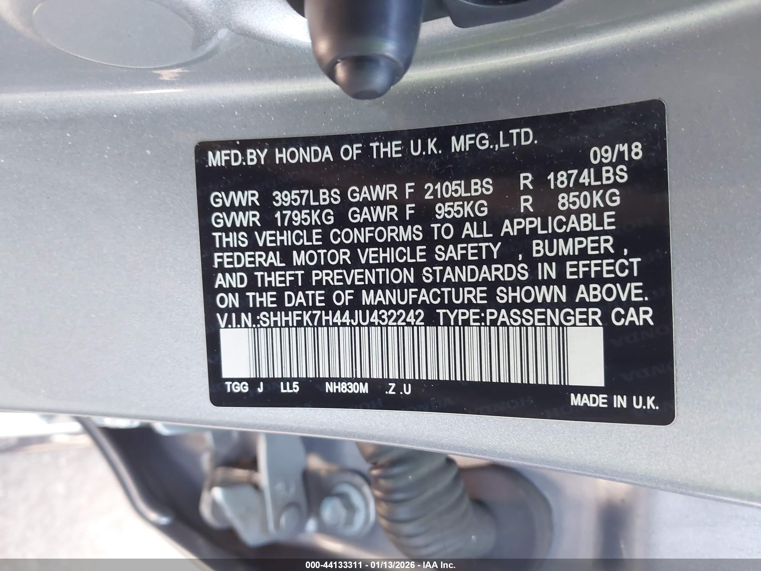 HONDA CIVIC image 9
