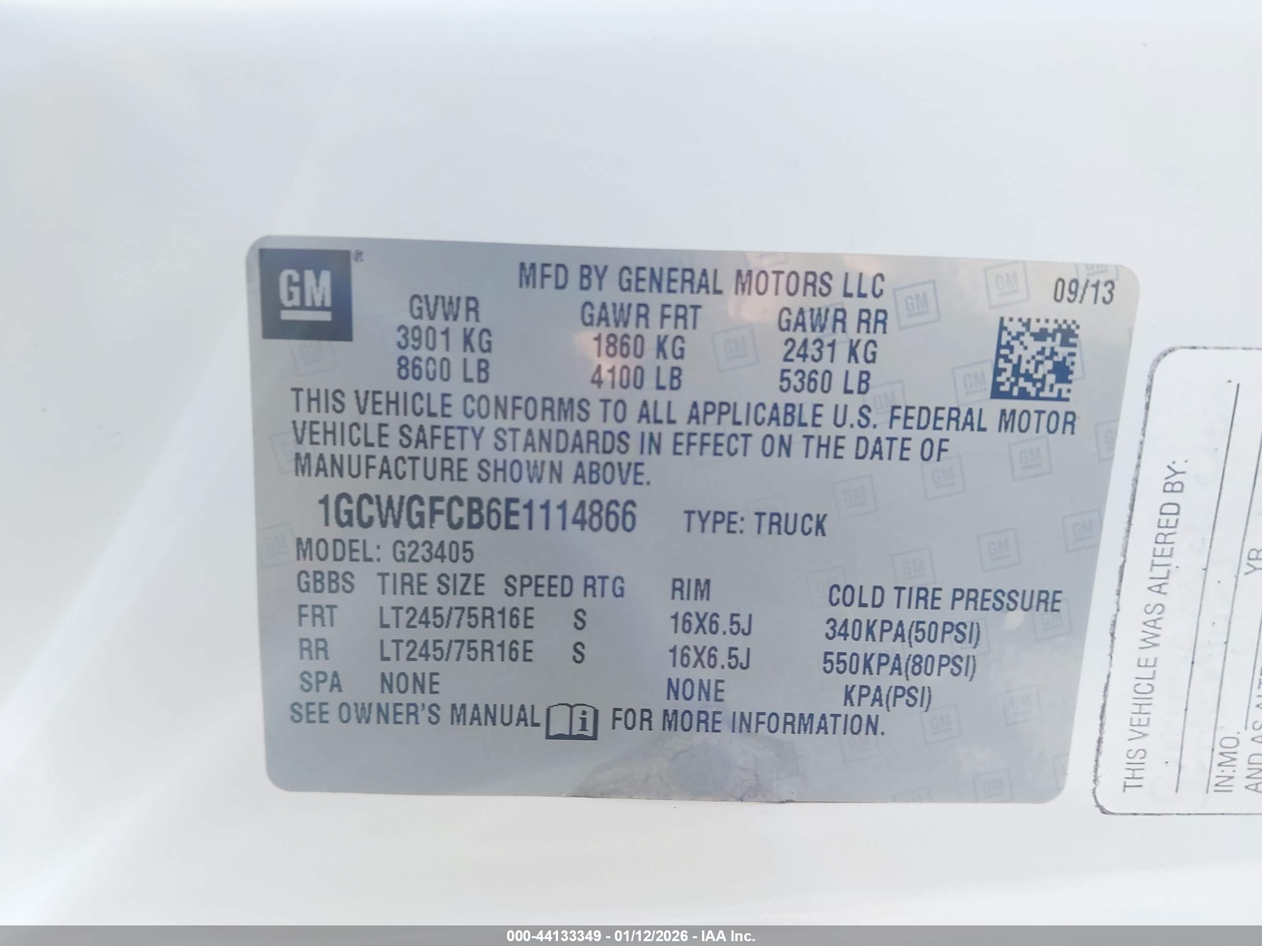 CHEVROLET EXPRESS image 9