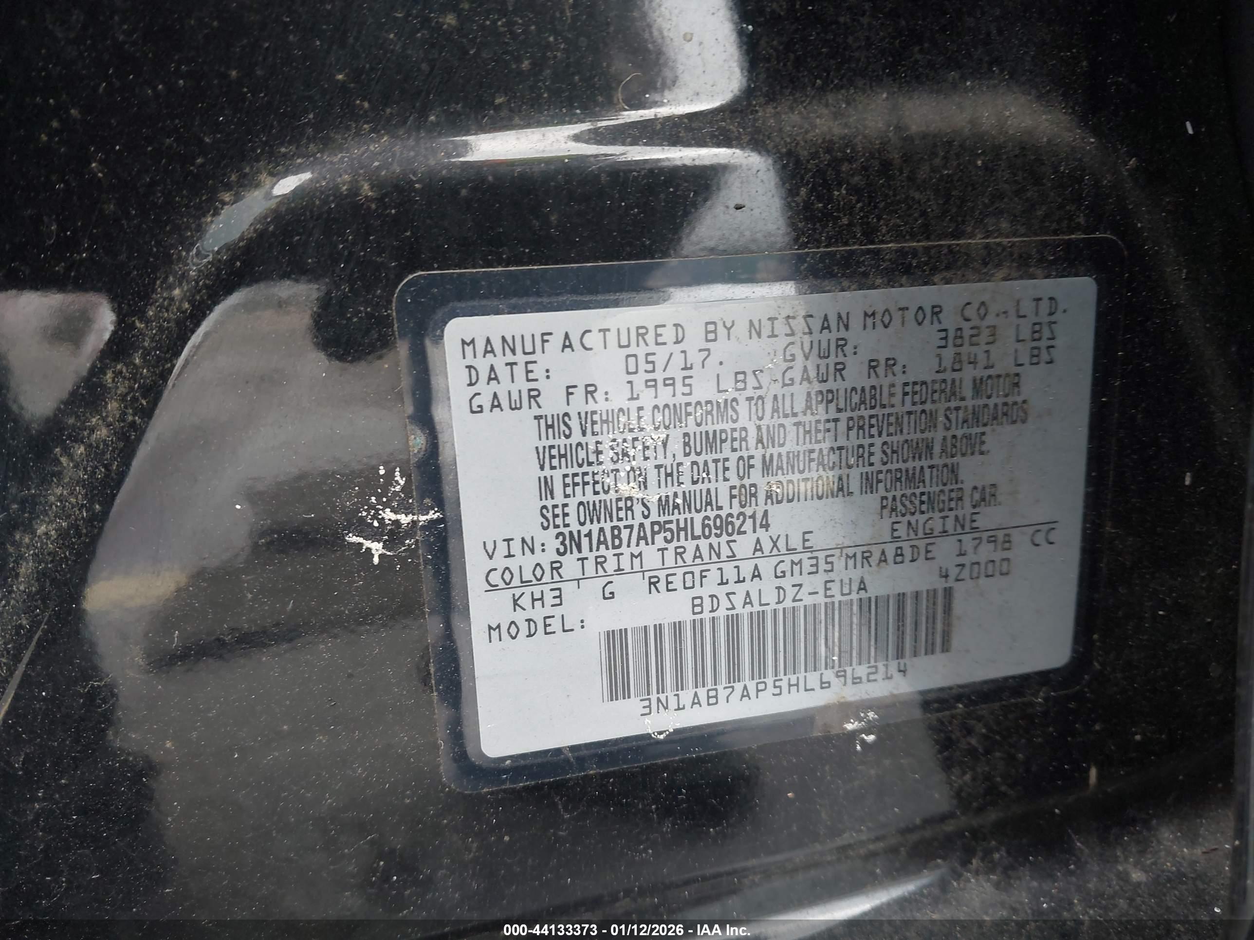 NISSAN SENTRA image 9