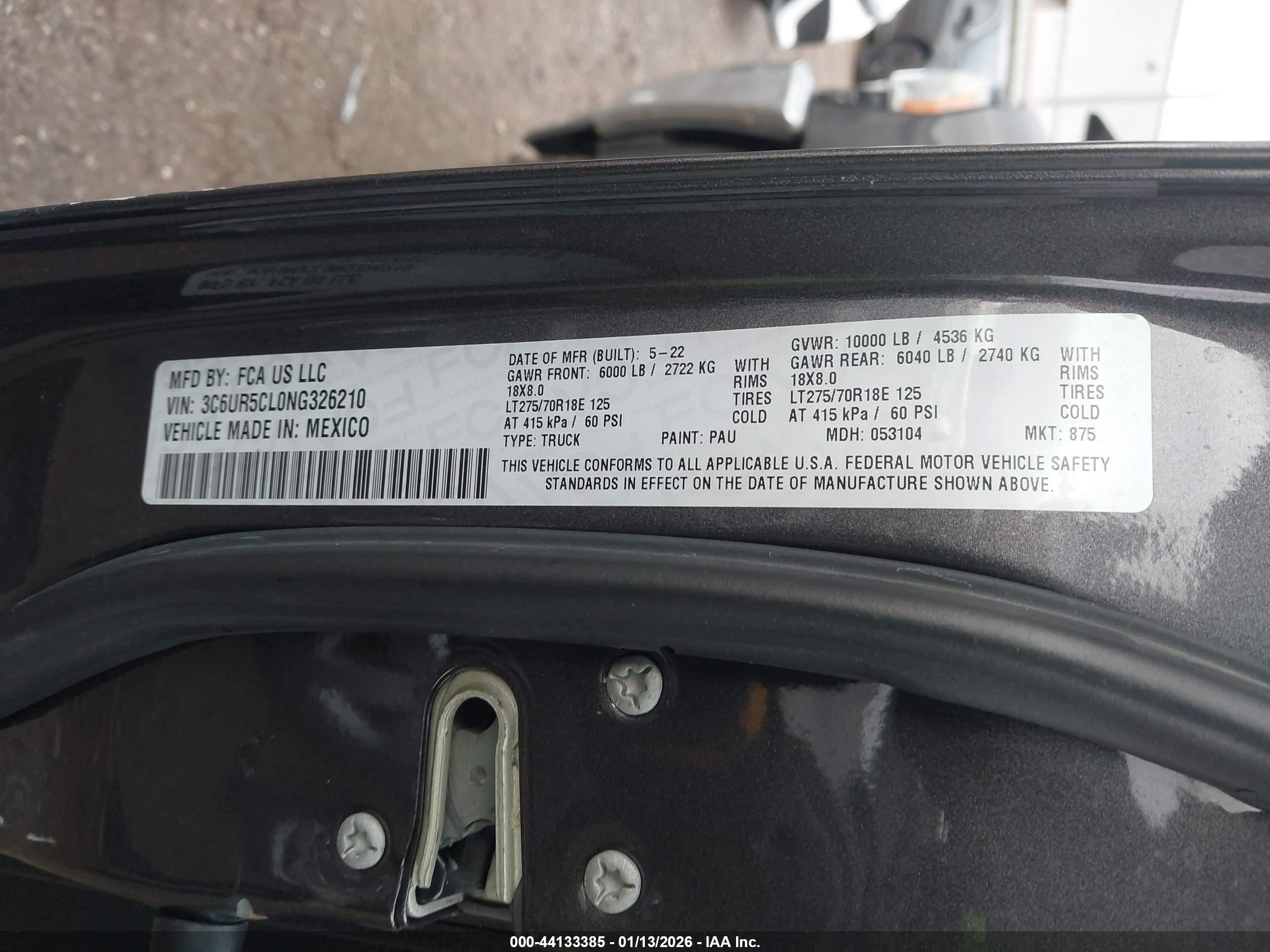 RAM 2500 image 9