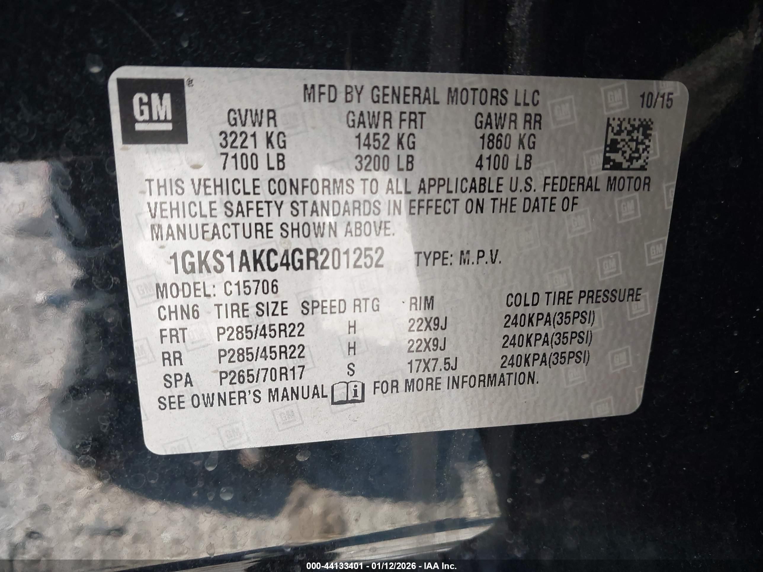 GMC YUKON image 9