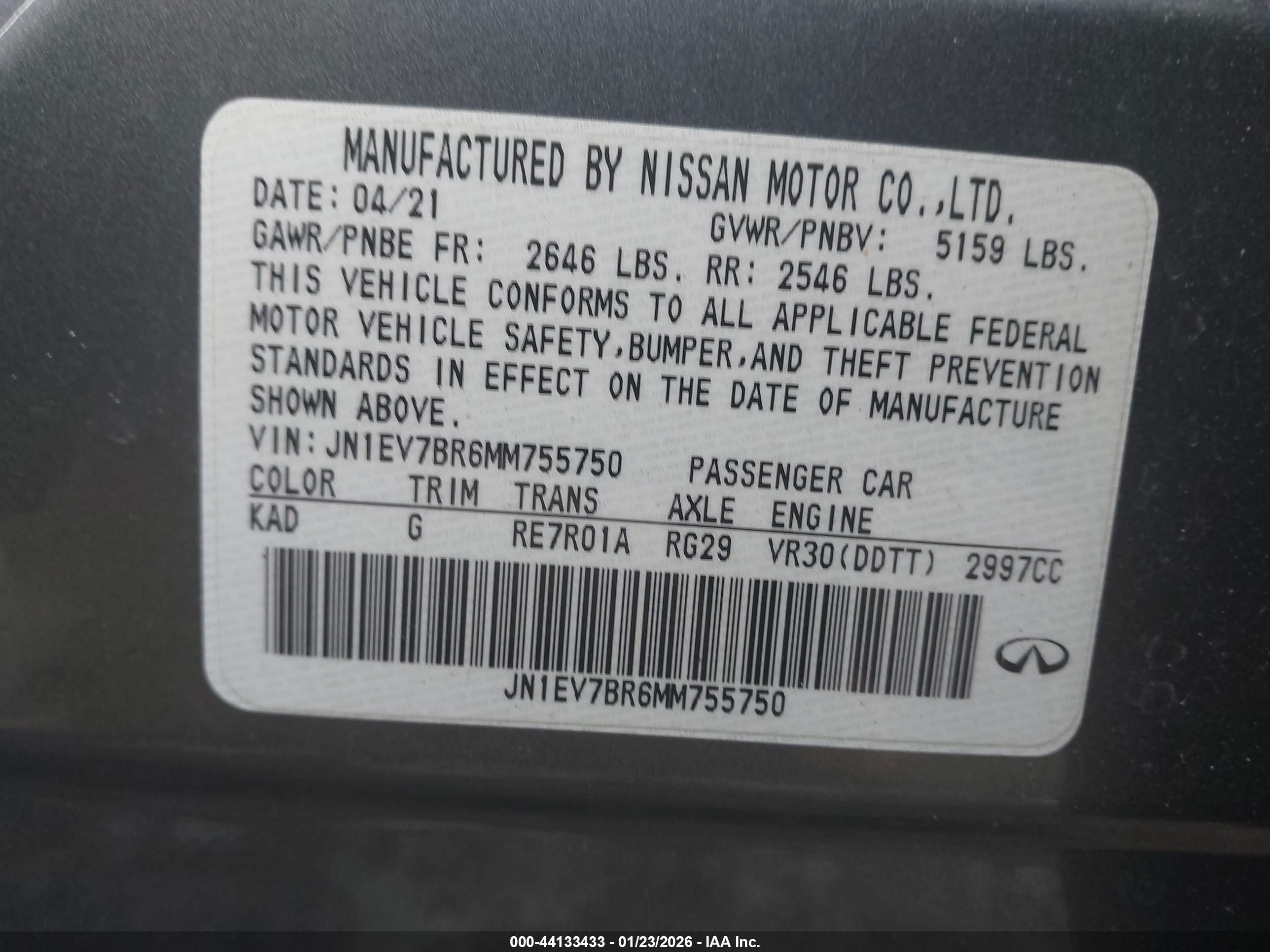 INFINITI Q50 image 9