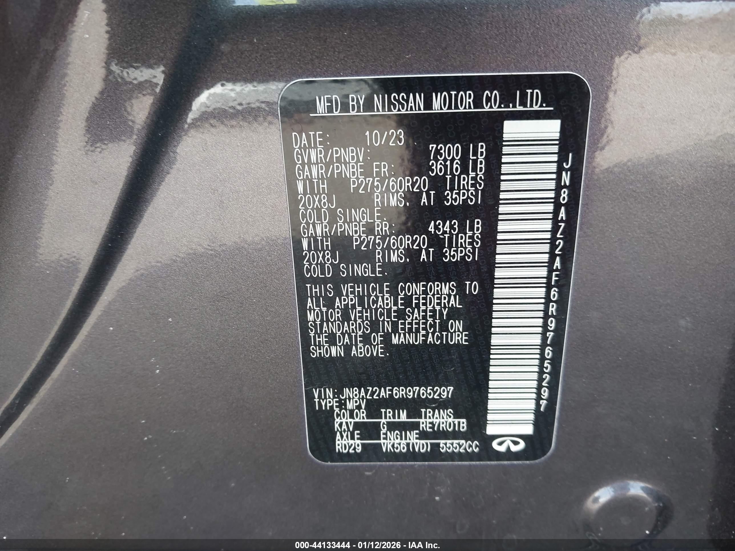 INFINITI QX80 image 9
