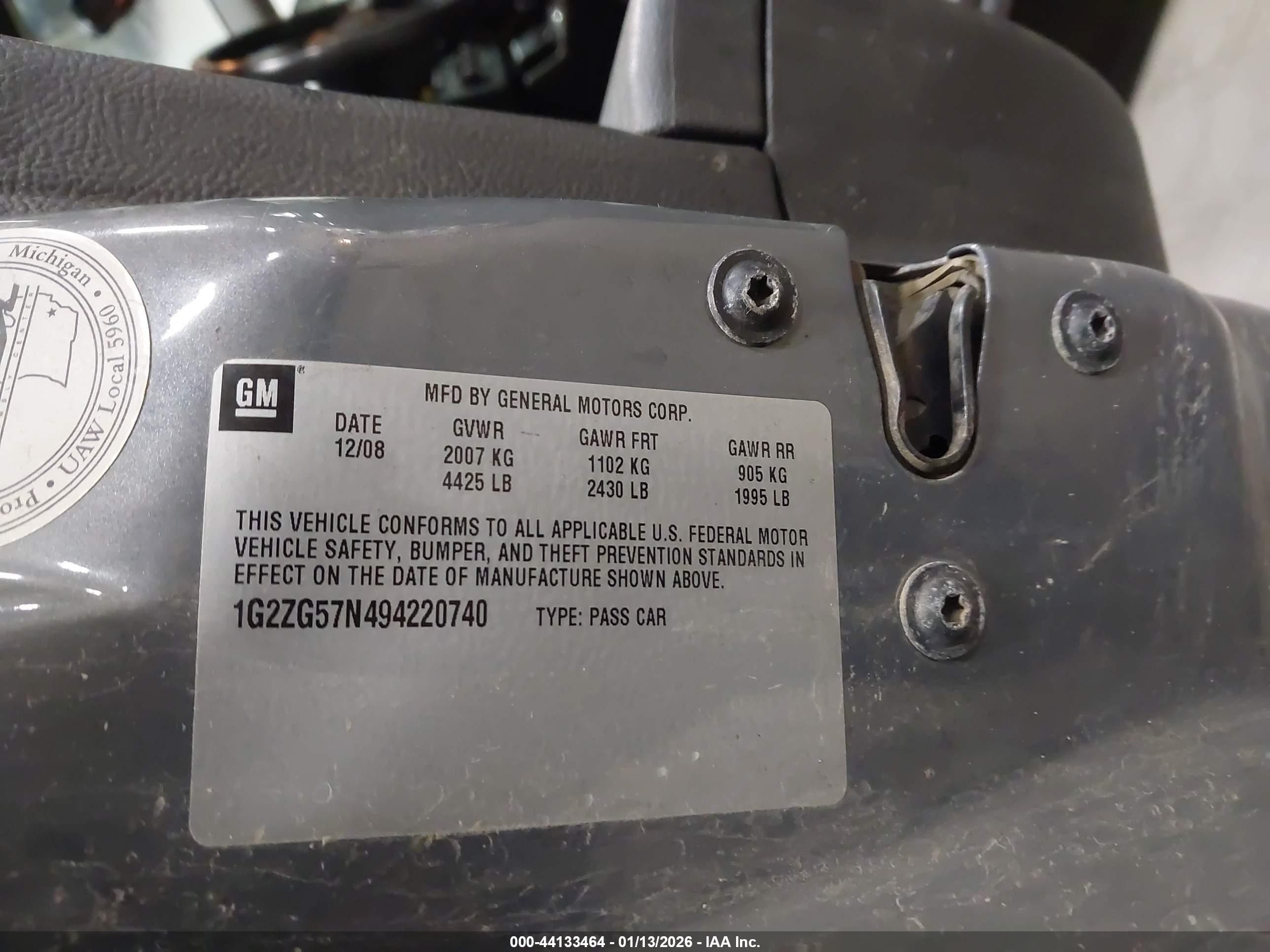 PONTIAC G6 image 9