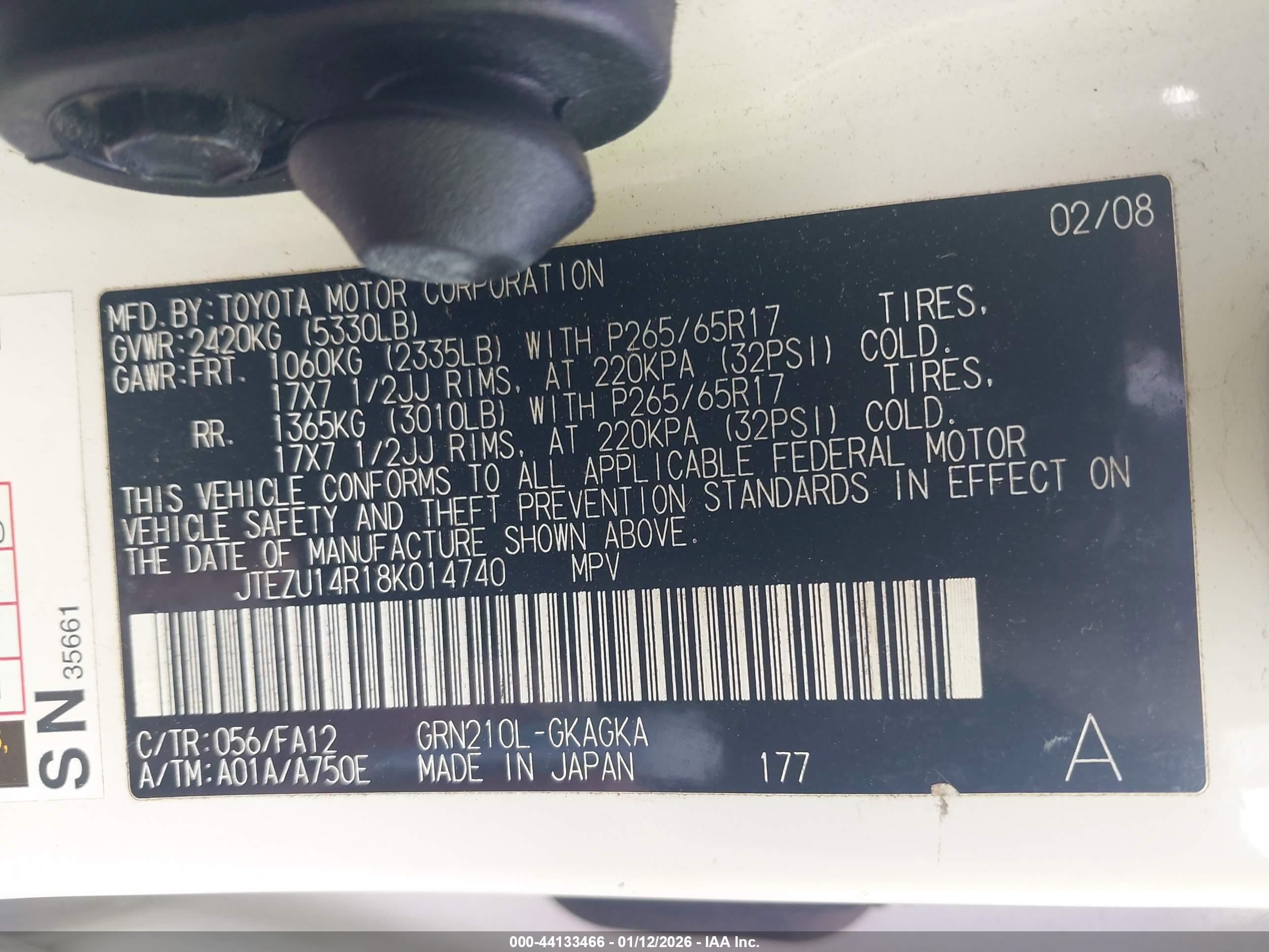 TOYOTA 4RUNNER image 9
